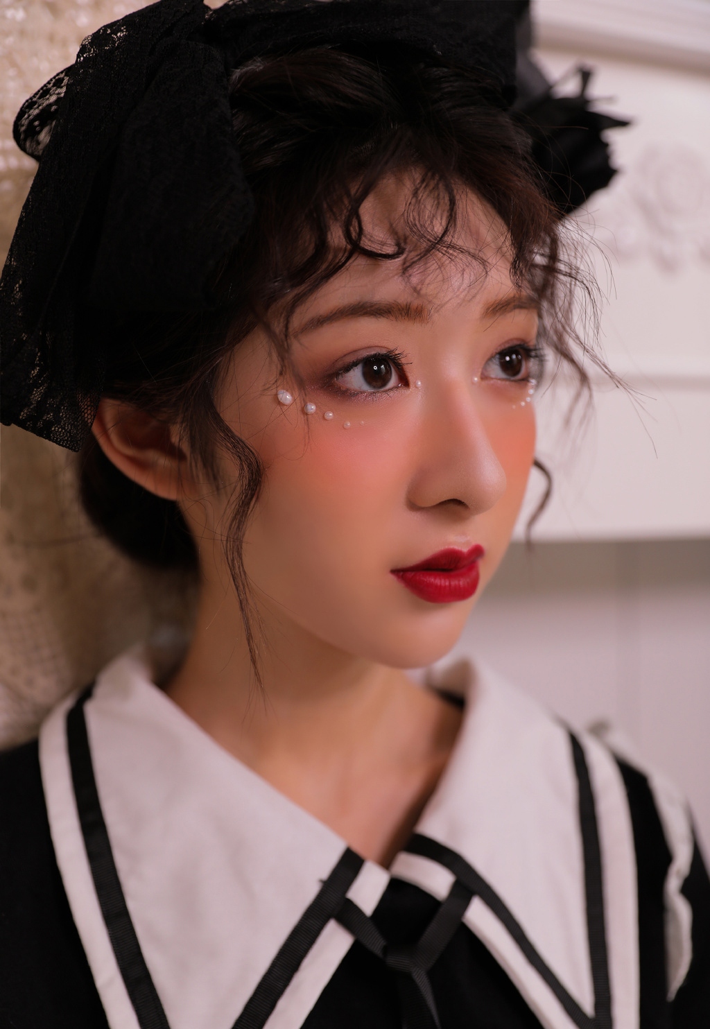 万圣节青春美女暗黑系唯美艺术