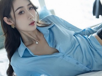 Vol.554_嫩模萌白酱职业装OL主题性感衬衣配肉丝裤袜完美骚扰写真72P
