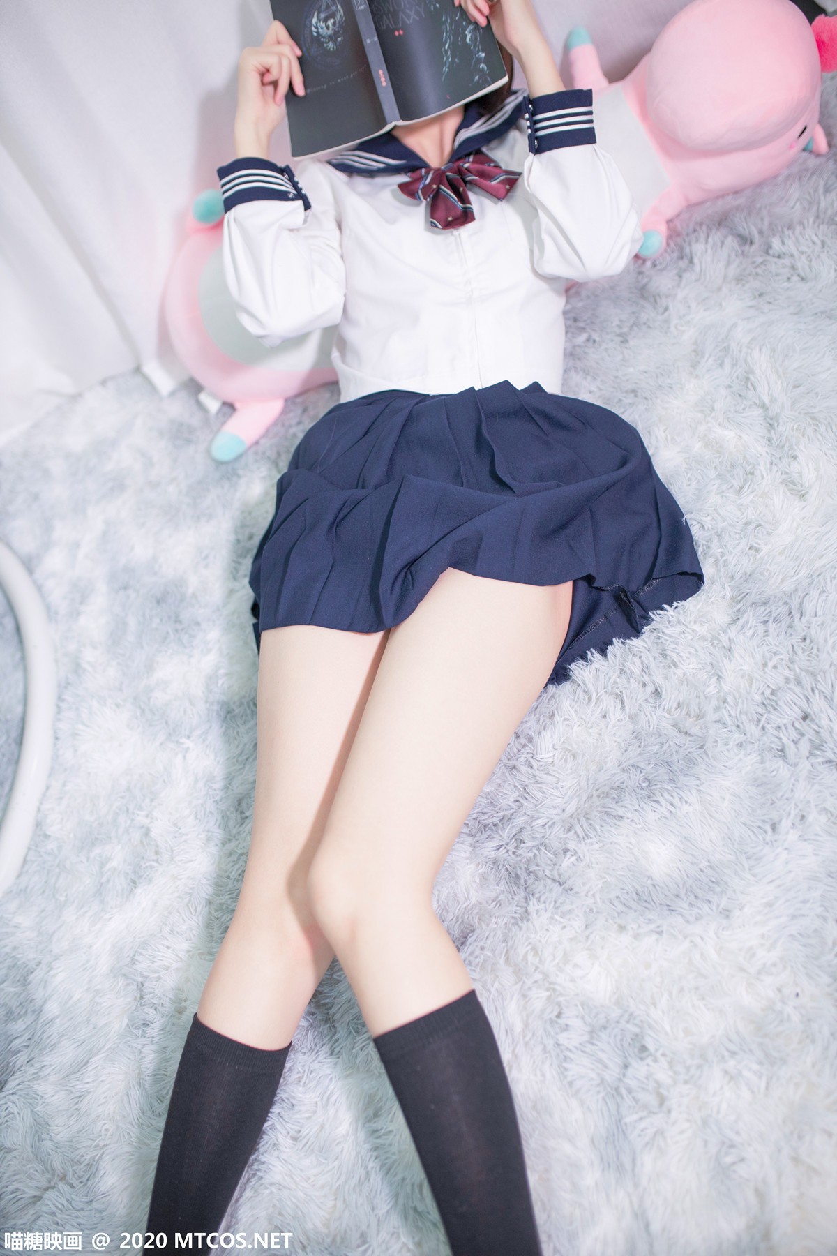 jpxgyw.com[喵糖映画]Vol.349_JK制服美少女私房性感短裙下黑色腿袜秀白嫩美腿迷人写真20P