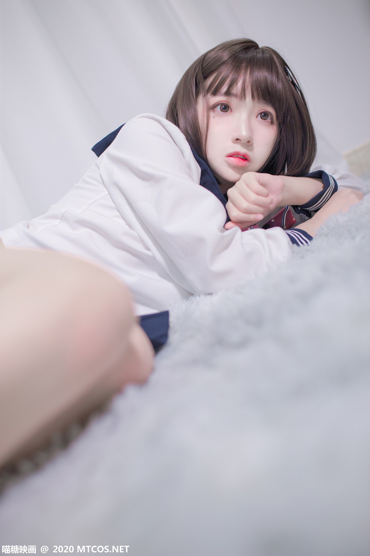 jpxgyw.com[喵糖映画]Vol.349_JK制服美少女私房性感短裙下黑色腿袜秀白嫩美腿迷人写真20P