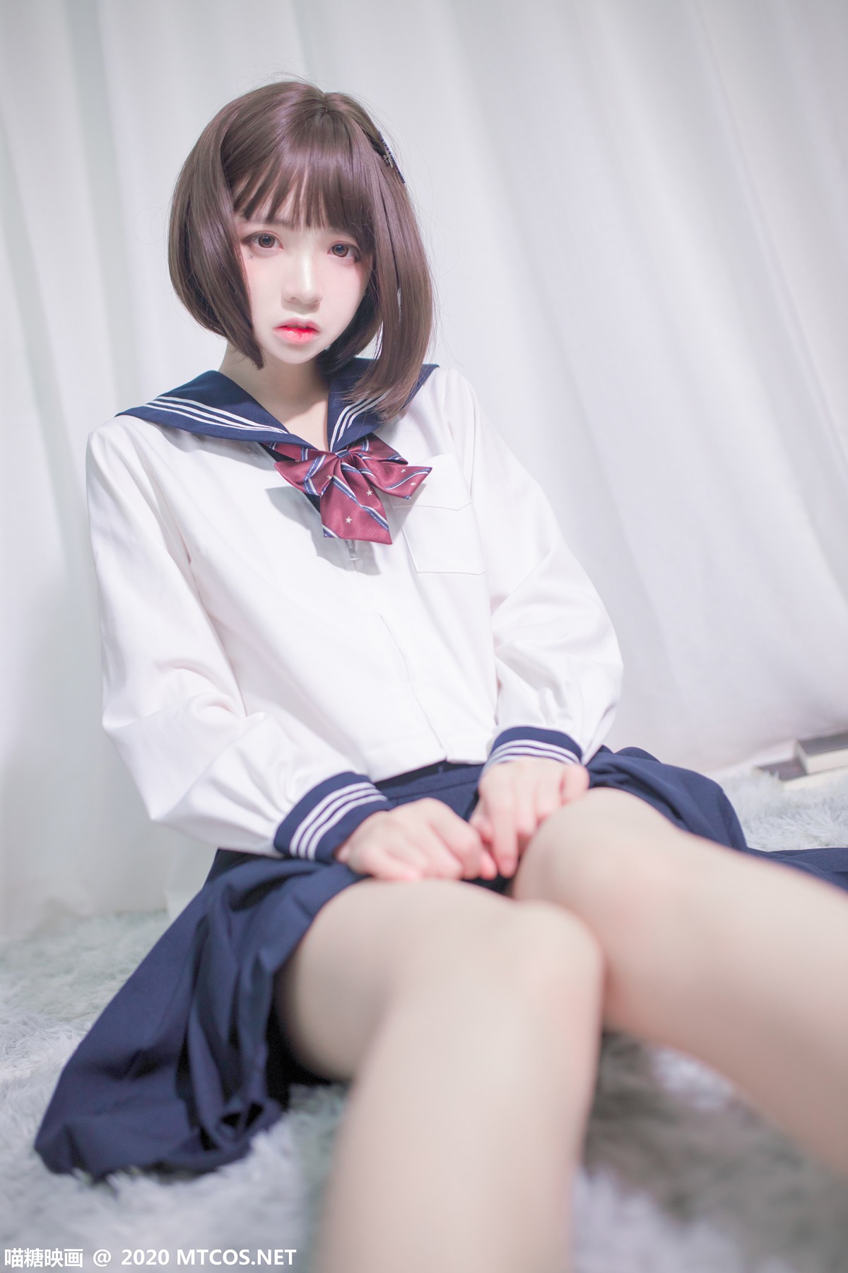 jpxgyw.com[喵糖映画]Vol.349_JK制服美少女私房性感短裙下黑色腿袜秀白嫩美腿迷人写真20P