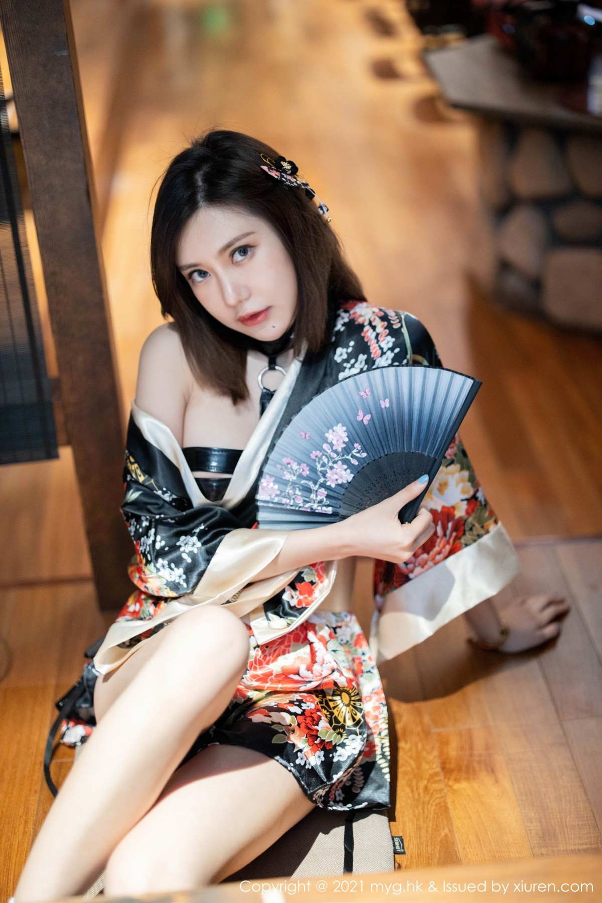 jpxgmn.cc[MyGirl美媛馆]Vol.501_女神绮里嘉Carina约会男友剧情主题黑色情趣内衣惹火诱惑写真73P