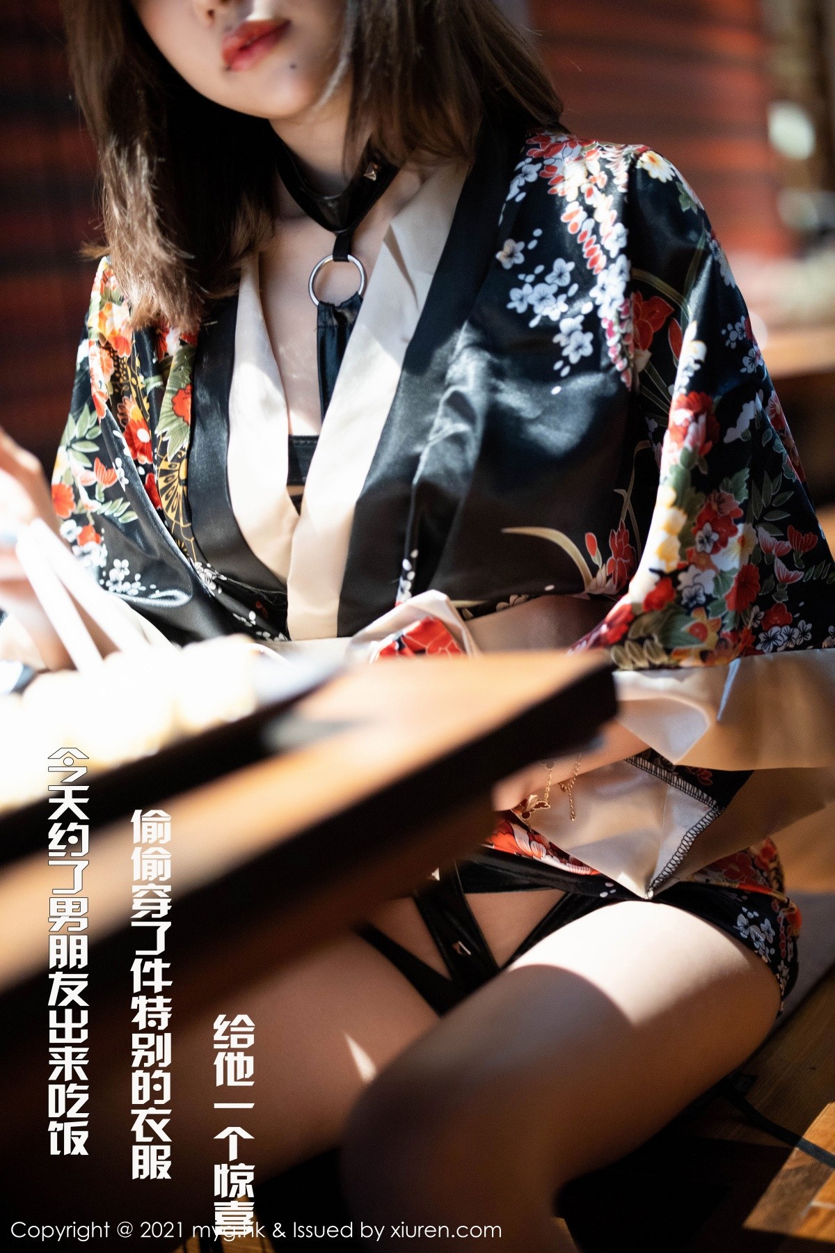 jpxgmn.cc[MyGirl美媛馆]Vol.501_女神绮里嘉Carina约会男友剧情主题黑色情趣内衣惹火诱惑写真73P