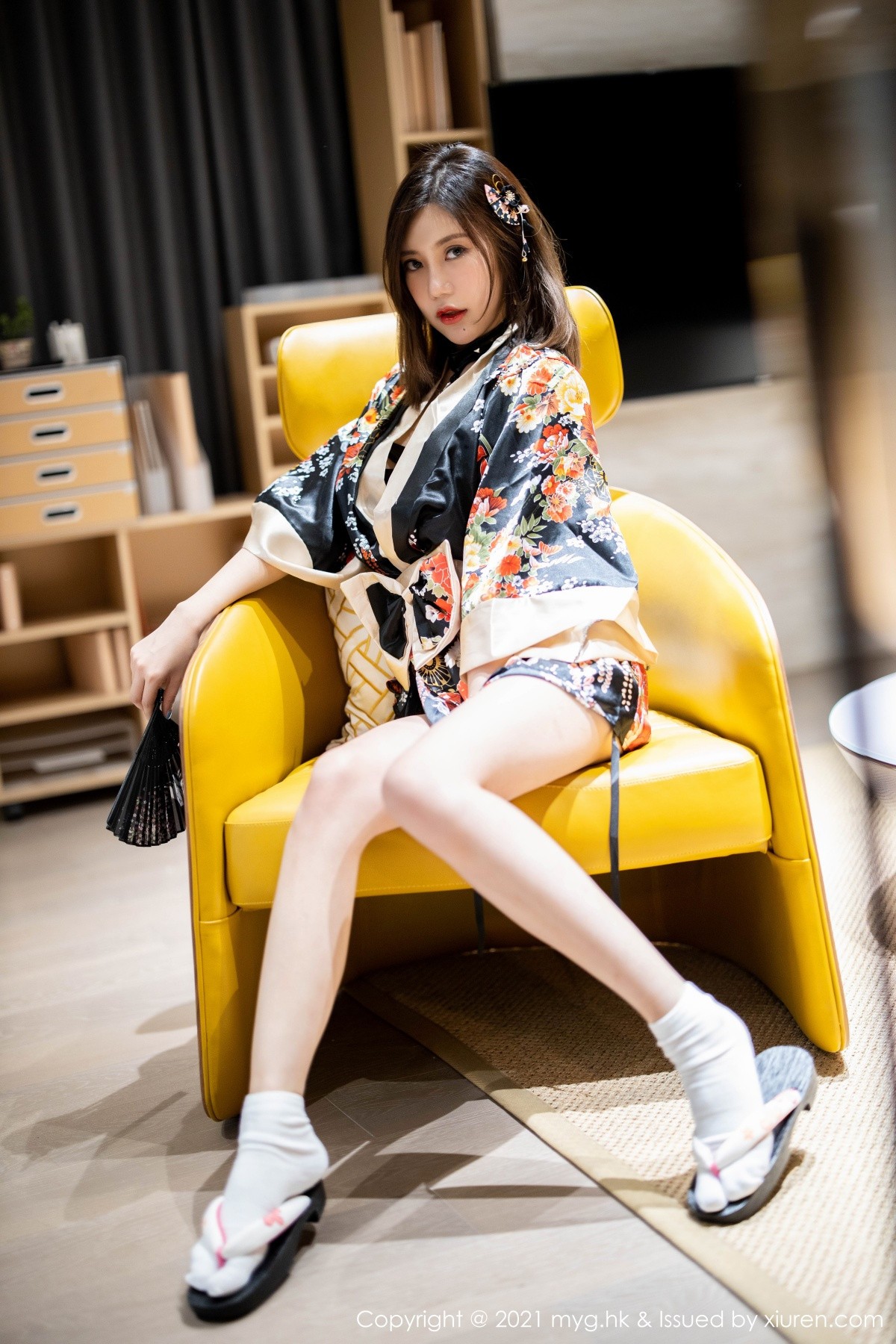 jpxgmn.cc[MyGirl美媛馆]Vol.501_女神绮里嘉Carina约会男友剧情主题黑色情趣内衣惹火诱惑写真73P