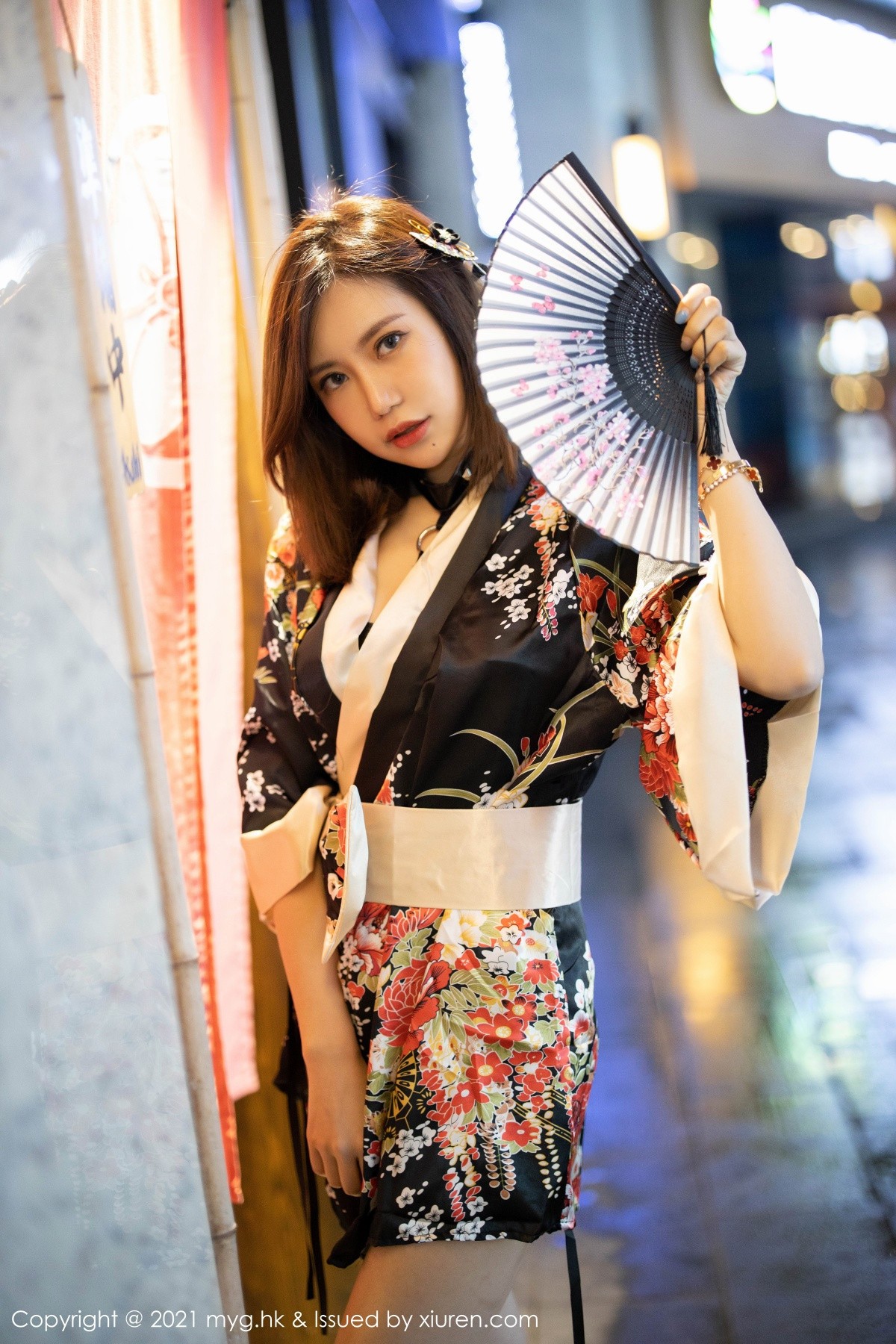 jpxgmn.cc[MyGirl美媛馆]Vol.501_女神绮里嘉Carina约会男友剧情主题黑色情趣内衣惹火诱惑写真73P