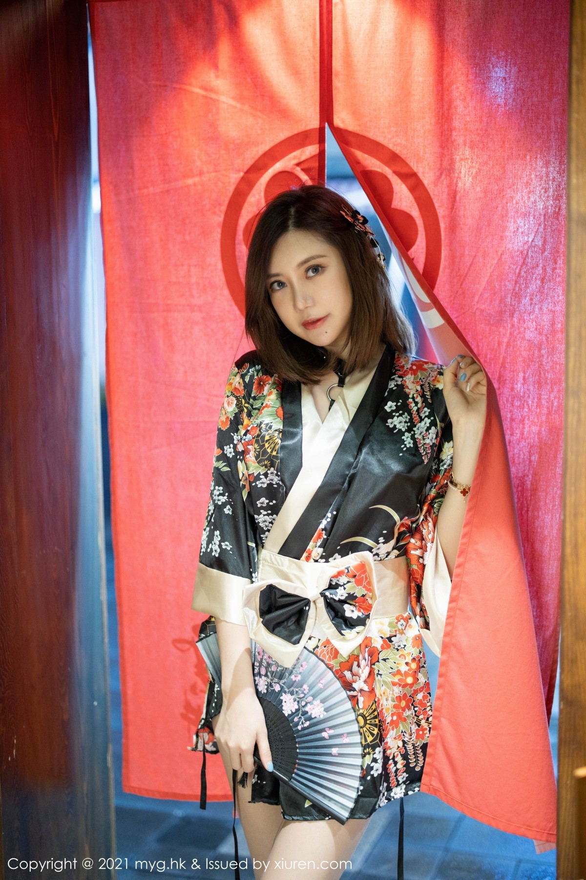 jpxgmn.cc[MyGirl美媛馆]Vol.501_女神绮里嘉Carina约会男友剧情主题黑色情趣内衣惹火诱惑写真73P