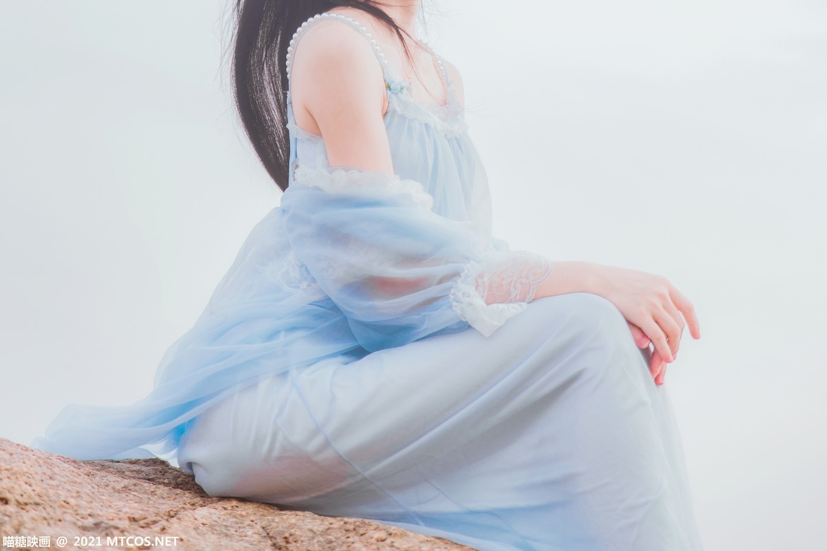 jpxgmn.cc[喵糖映画]Vol.380_长发美少女海边清纯吊带长裙随风飘逸清爽迷人写真20P