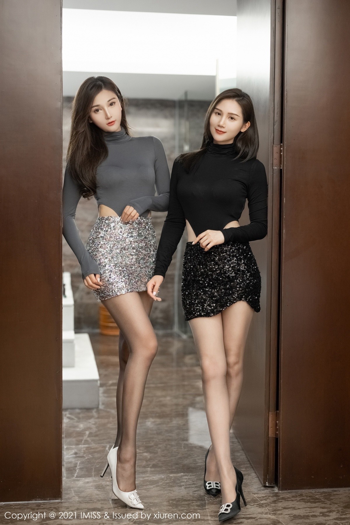 jpxgmn.cc[IMISS爱蜜社]Vol.582_气质女神Lavinia肉＆SISY思都市OL短裙下超薄肉丝诱惑写真65P