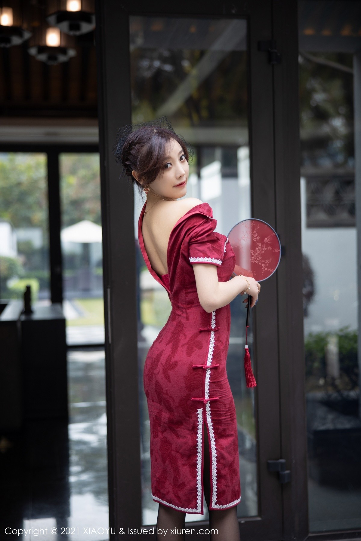 jpxgmn.cc[XiaoYu画语界]Vol.515_女神杨晨晨sugar心愿旅拍脱古韵旗袍露蕾丝内衣完美诱惑写真78P