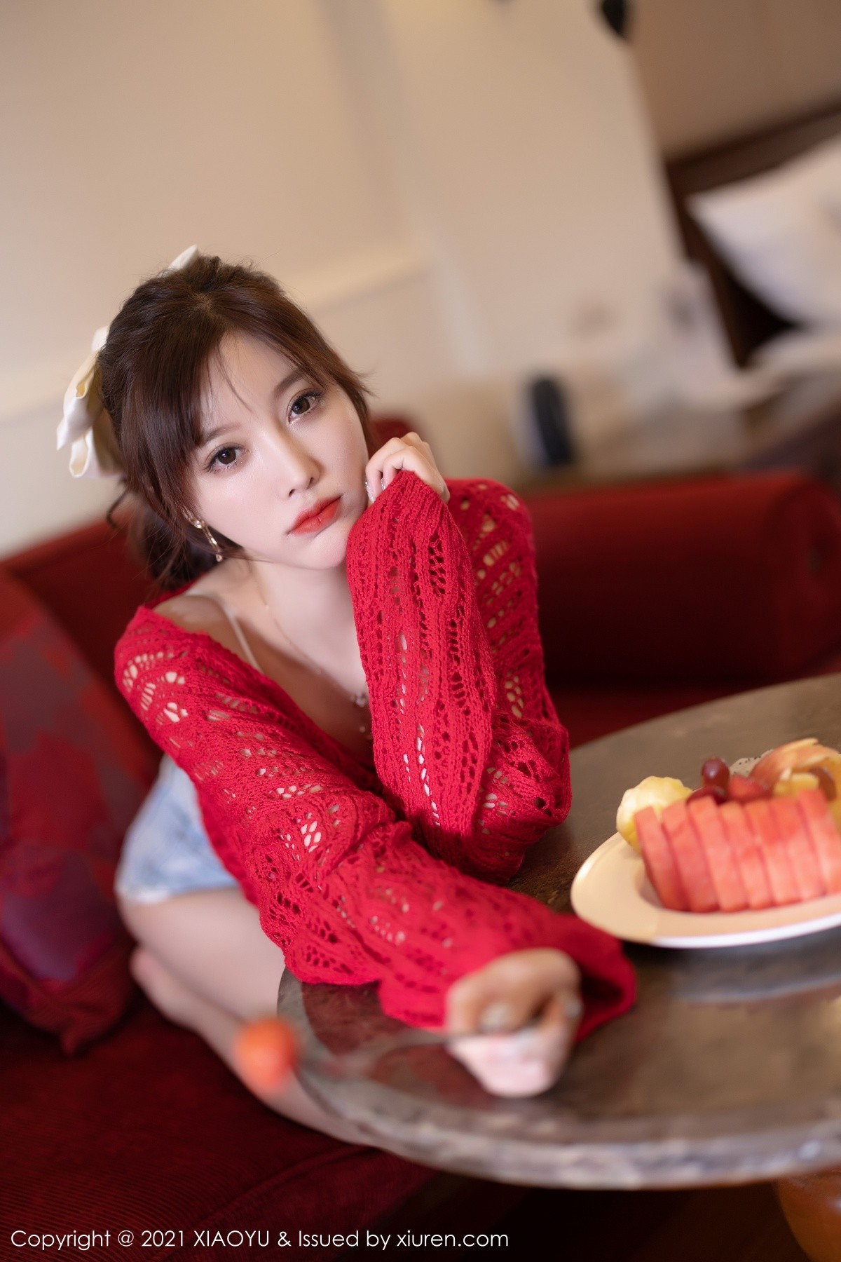 jpxgmn.cc[XiaoYu画语界]Vol.520_女神杨晨晨sugar西双版纳旅拍性感内衣配丁字裤秀翘臀诱惑写真70P