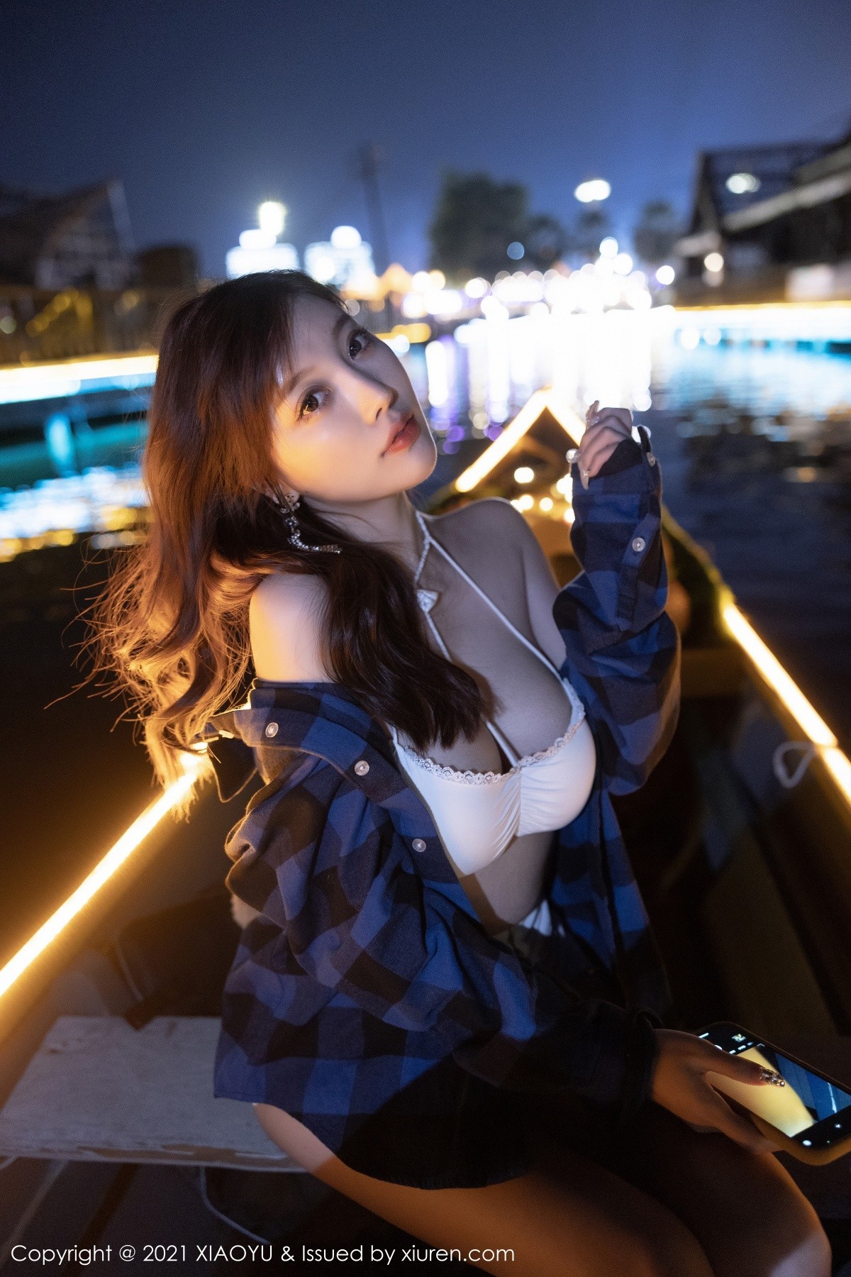 jpxgmn.cc[XiaoYu画语界]Vol.520_女神杨晨晨sugar西双版纳旅拍性感内衣配丁字裤秀翘臀诱惑写真70P