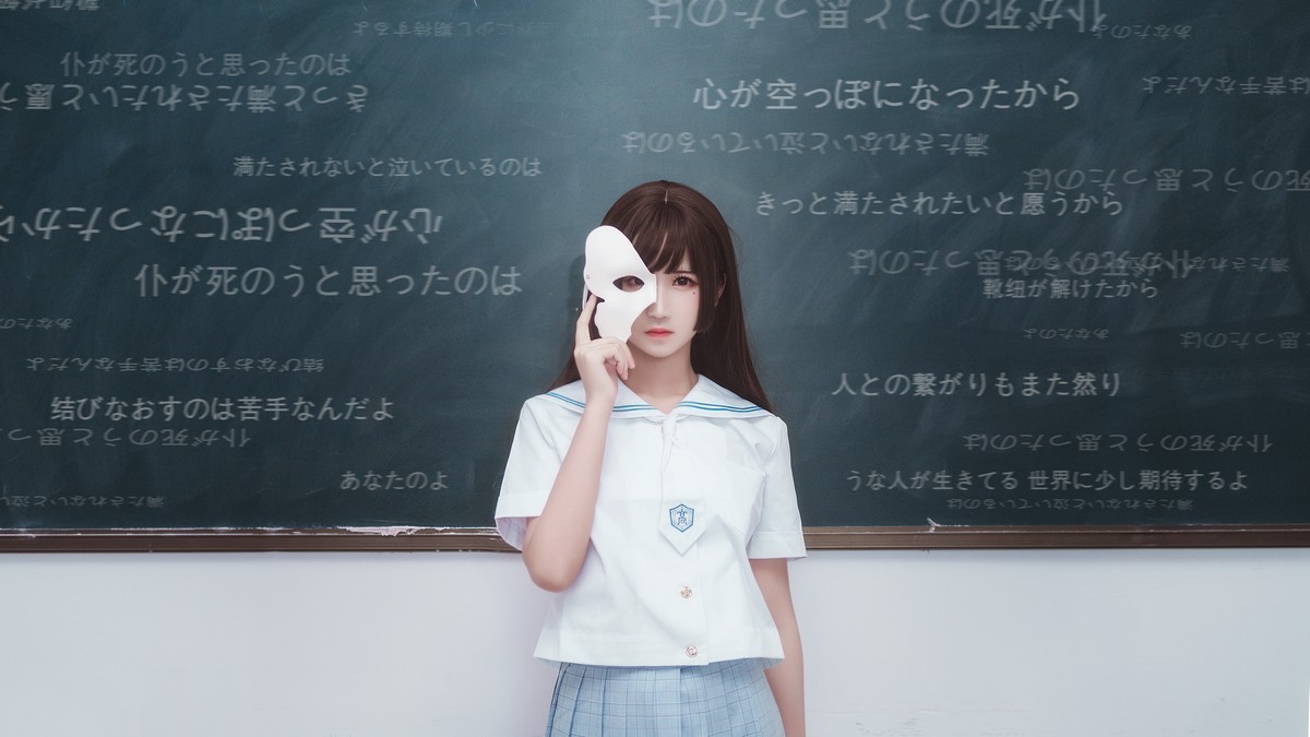 jpxgmn.cc[喵糖映画]Vol.430_清爽美少女教室里性感JK制服百褶裙配白丝袜秀美腿诱惑写真32P