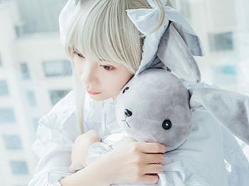 Vol.097_新人嫩模鱼丸COS春日野穹系列雪嫩皮肤蜜汁迷人写真39P