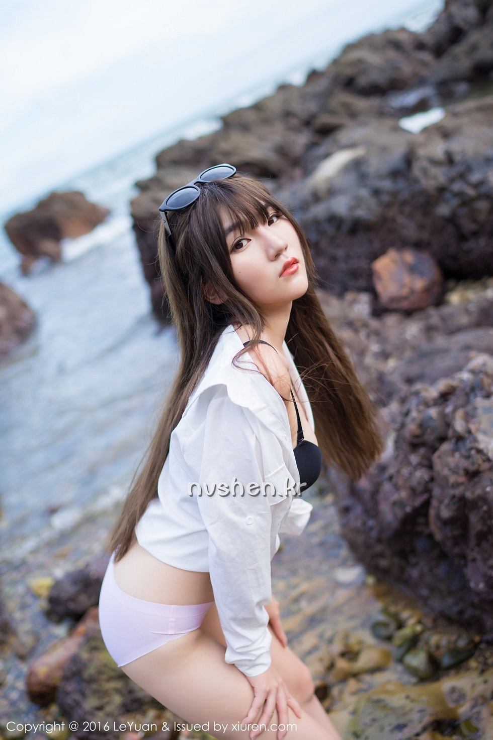 Jpxgyw.com[LeYuan星乐园]Vol.012_嫩模冷不丁性感黑色内衣秀完美胸型粉红内裤诱惑写真52P