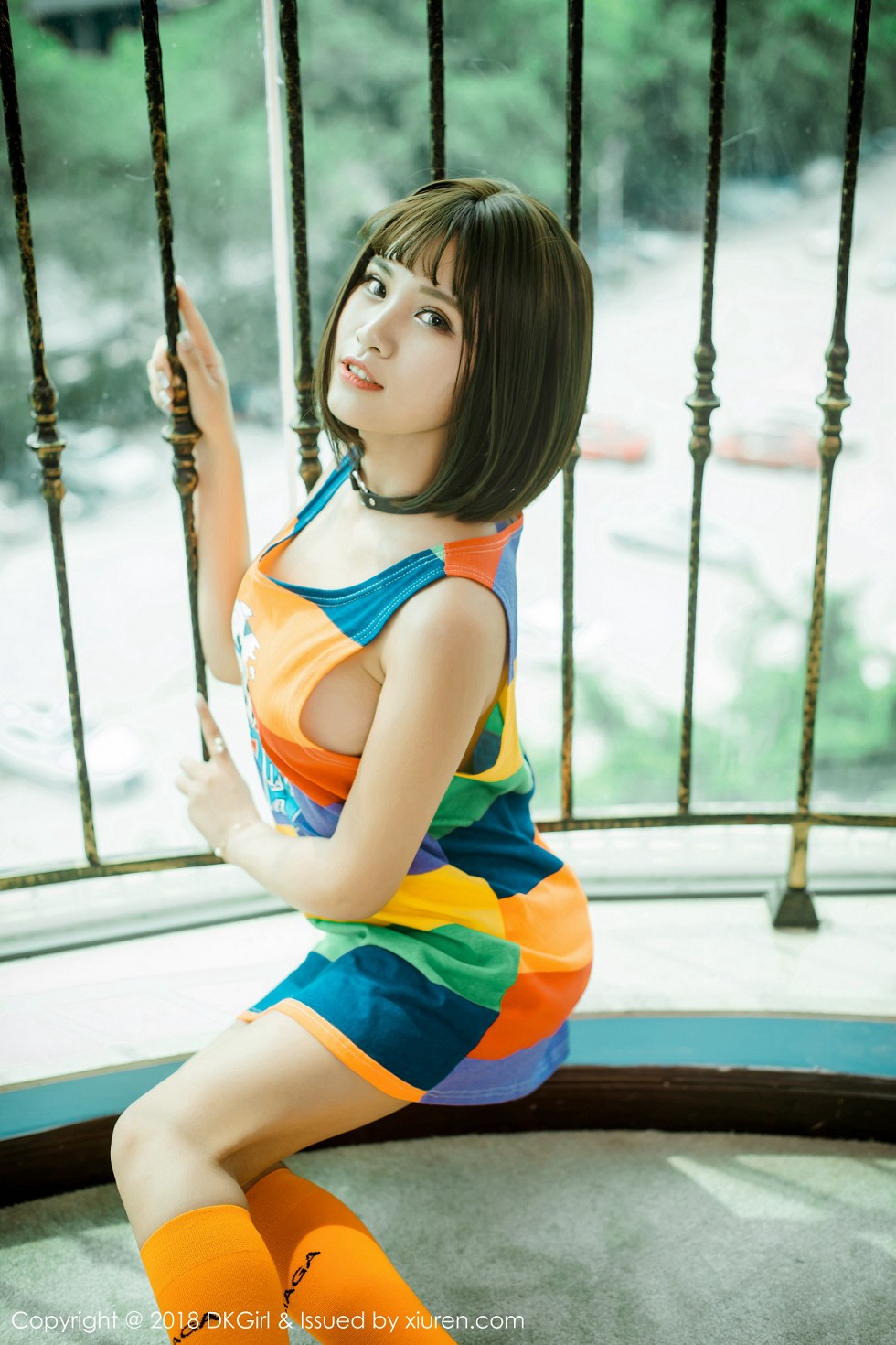 Jpxgyw.com[DKGirl御女郎]Vol.082_嫩模萌宝儿BoA户外真空球衣+室内真空短裙露豪乳极致诱惑写真48P