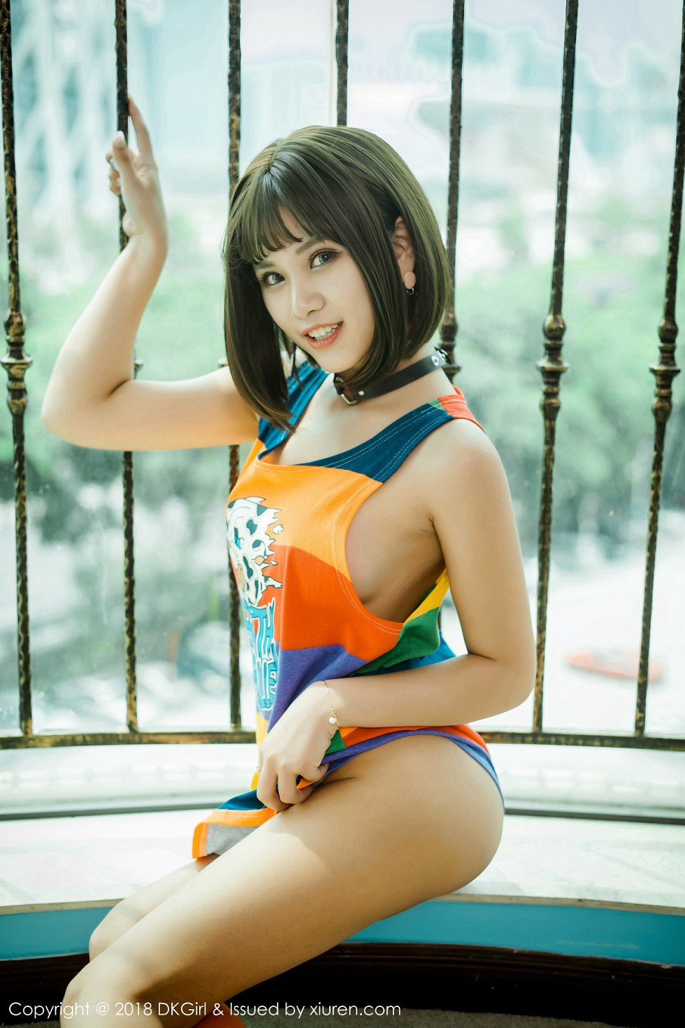 Jpxgyw.com[DKGirl御女郎]Vol.082_嫩模萌宝儿BoA户外真空球衣+室内真空短裙露豪乳极致诱惑写真48P