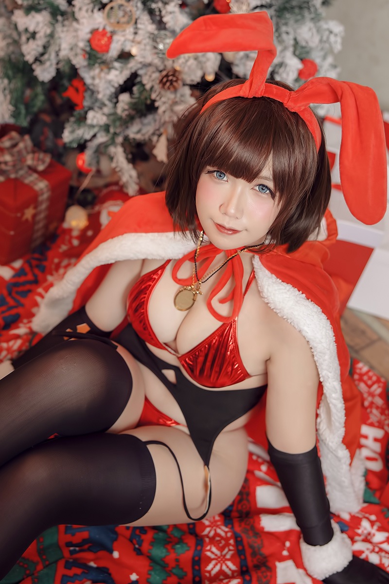 天然呆萌小妹麻花酱身材好很诱人(图30)