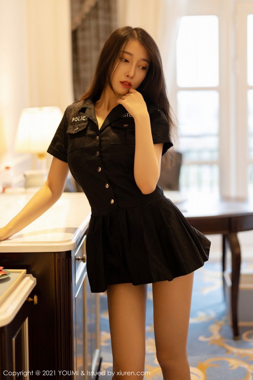 Jpxgyw.com_[YouMi尤蜜荟]Vol.604_丽质美人玥儿玥er厦门旅拍独特魅力制服配朦胧丝袜撩人诱惑写真68P