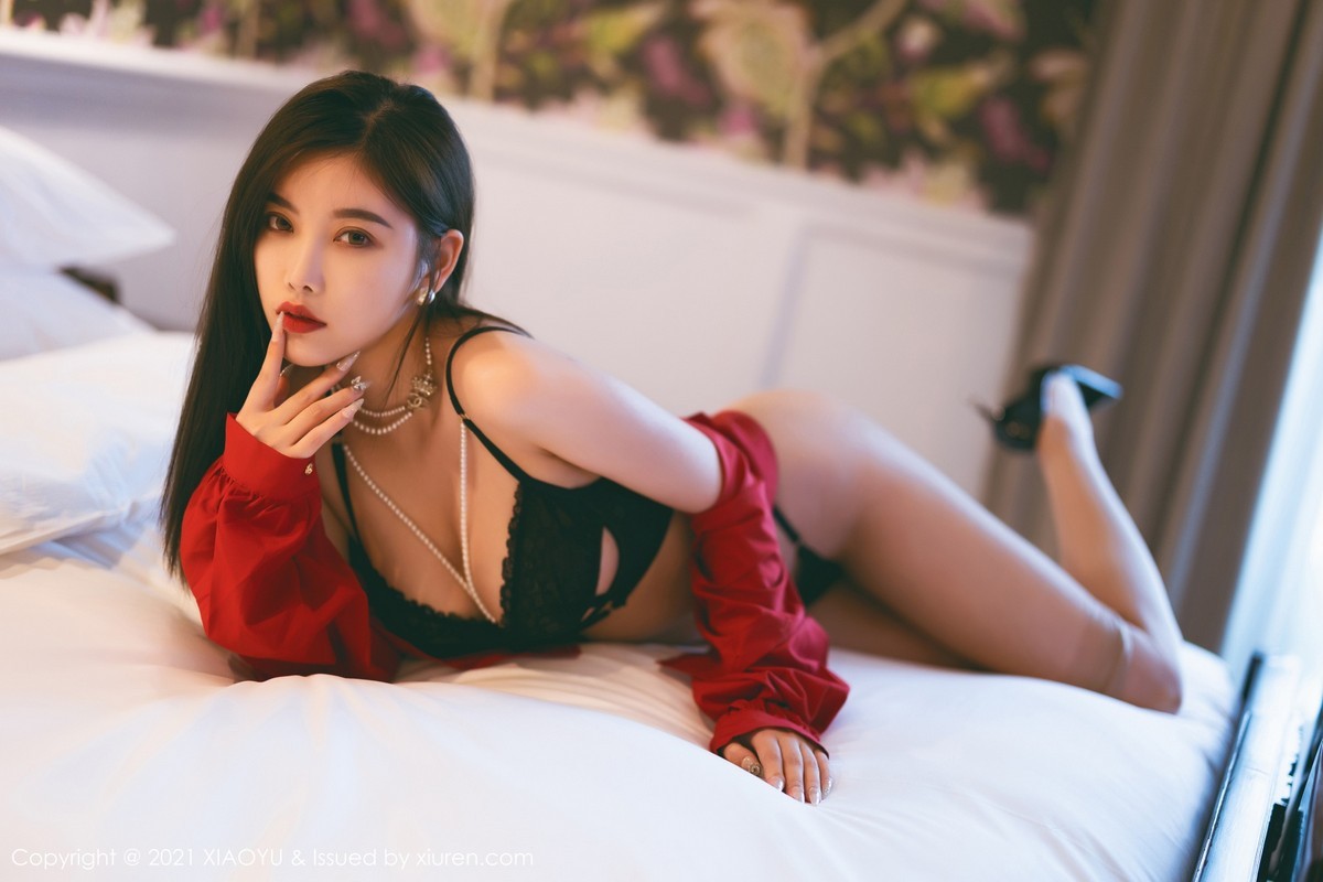 Jpxgyw.com_[XiaoYu画语界]Vol.618_模特杨晨晨Yome民国风主题红衬衫配牛仔裙秀完美身材诱惑写真61P