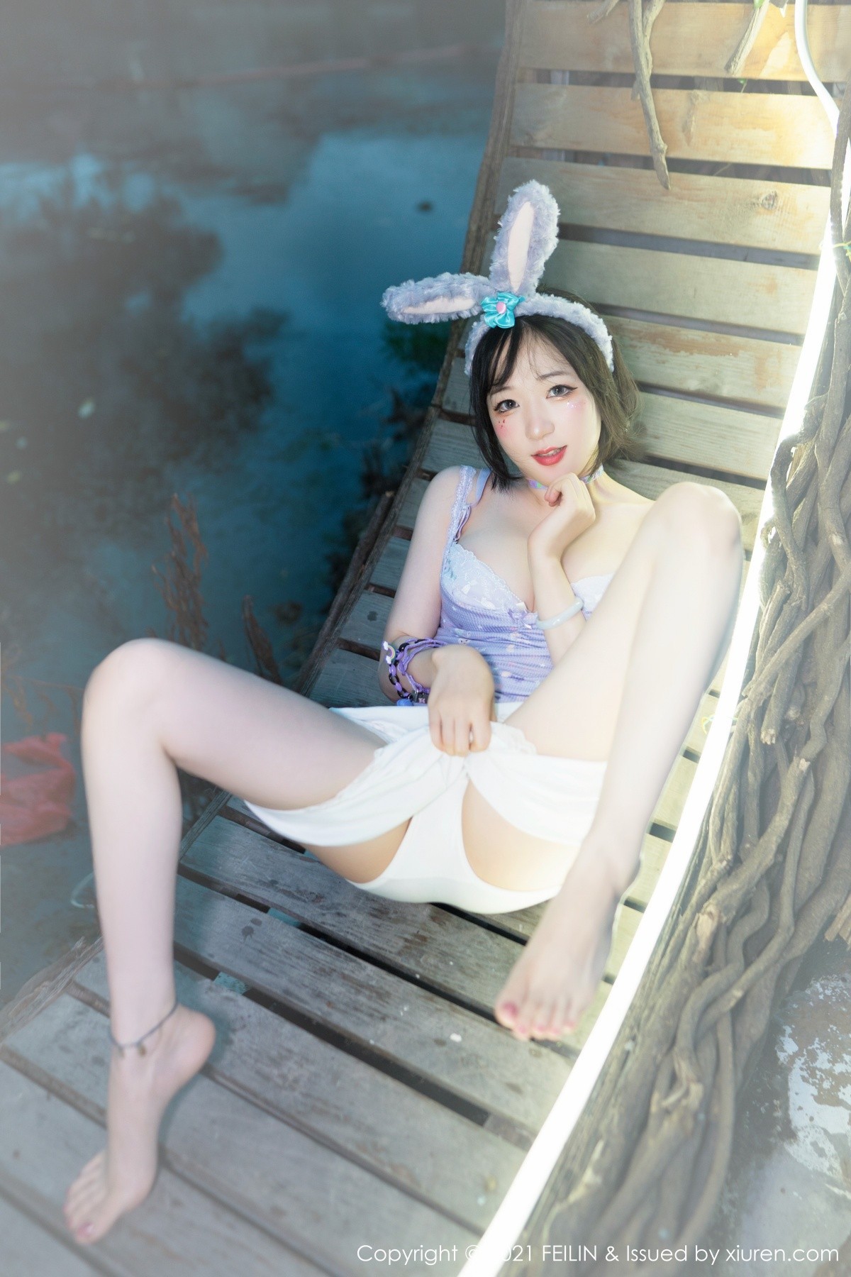 Jpxgyw.com_[FeiLin嗲囡囡]VOL.319_模特youOvOyou私房百变花样服饰半脱露豪乳遮点极致诱惑写真80P