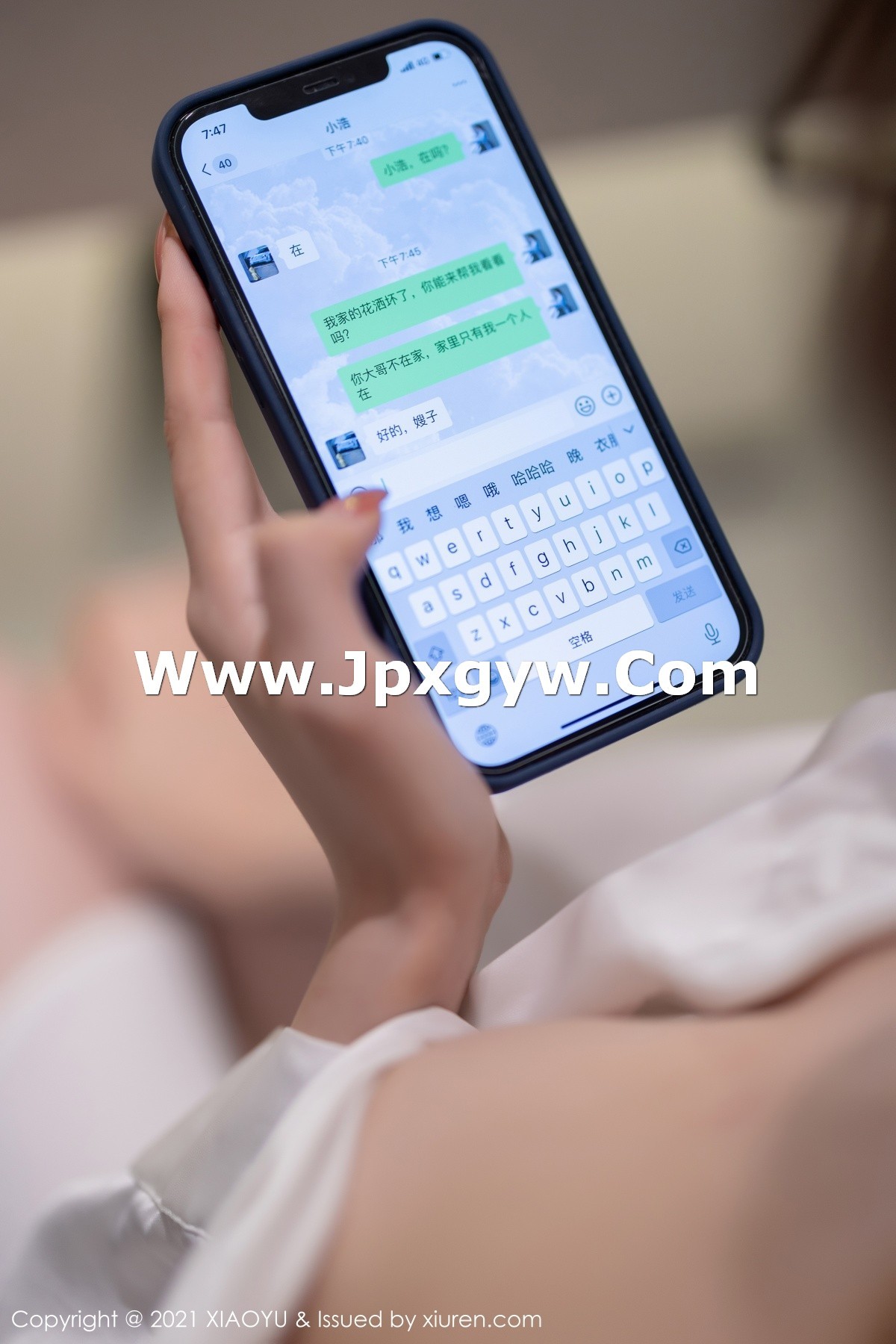 Jpxgyw.com_[XiaoYu画语界]Vol.625_女神芝芝Booty私房性感白衬衫配粉色内衣秀完美身材诱惑写真95P