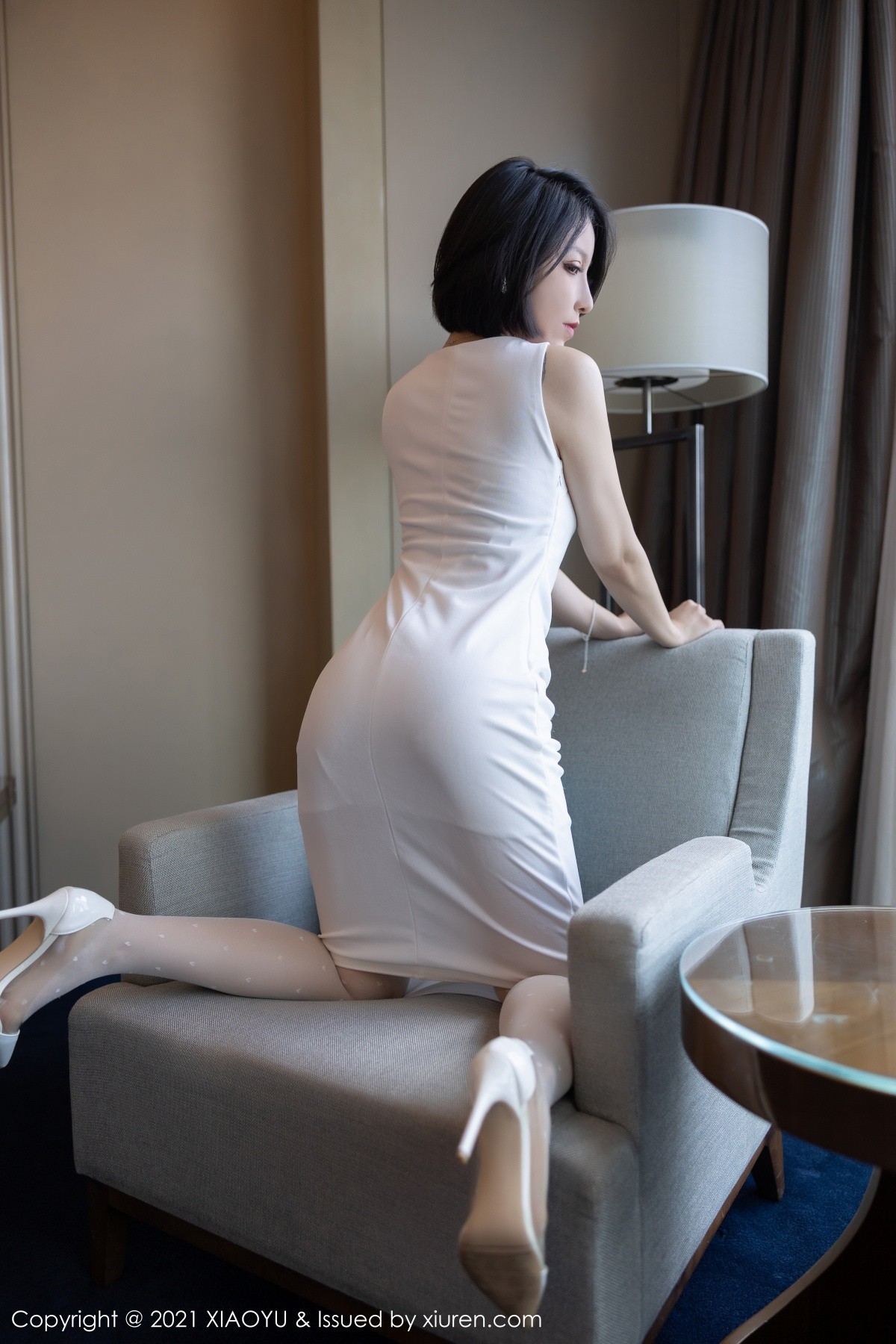 Jpxgyw.com_[XiaoYu画语界]Vol.630_模特潘朵拉Laa私房洁白服饰半脱露肉丝裤袜秀完美身材诱惑写真81P