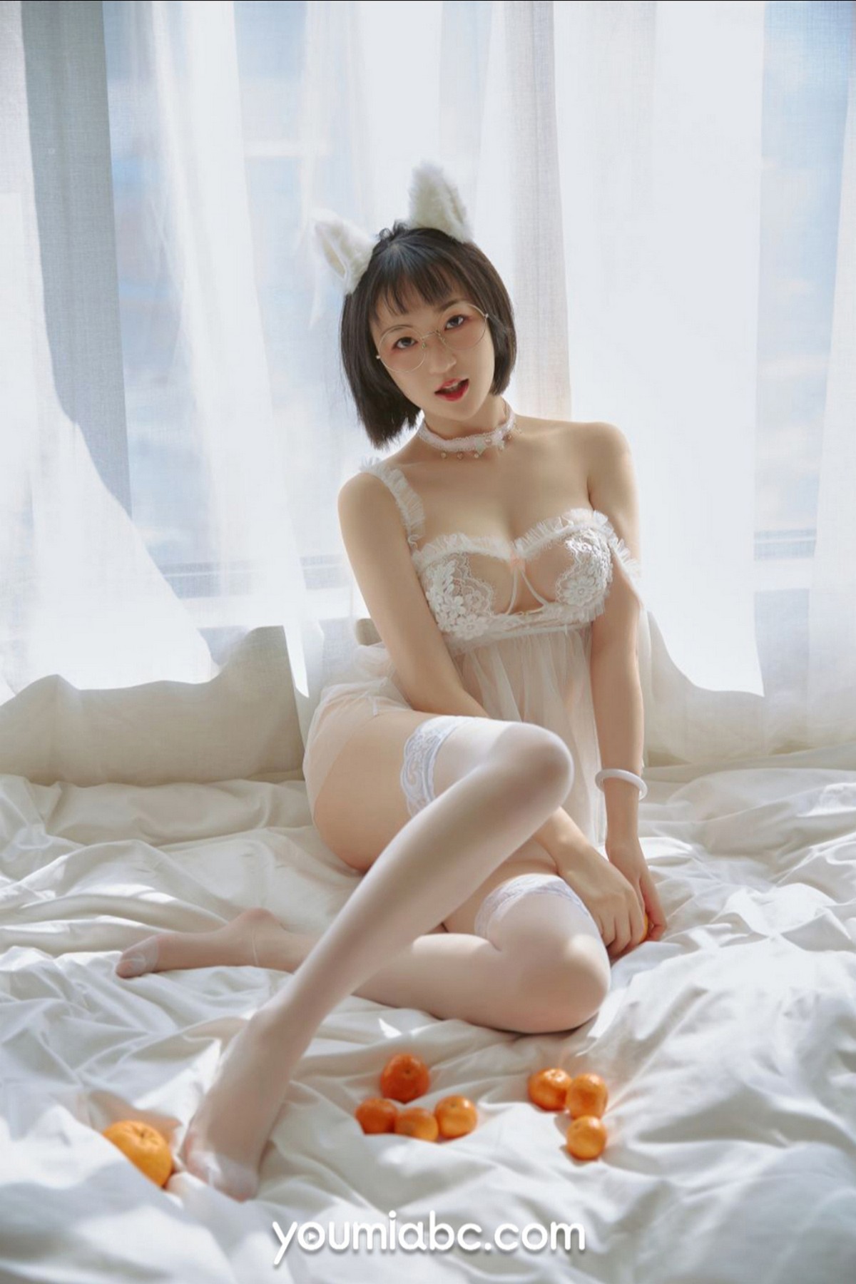 Jpxgyw.com_[YouMi尤蜜]Vol.727_模特龙女宝宝猫咪装扮主题薄纱服饰透视秀火辣身材诱惑写真34P