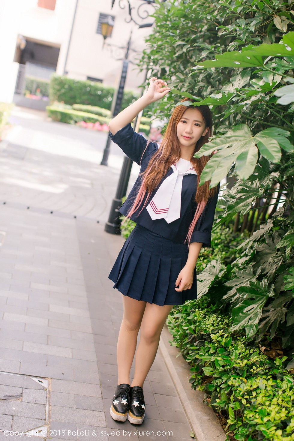 Jpxgyw.com_[Tukmo兔几盟]Vol.107_嫩模董成丽清纯学生装游乐园外拍甜美笑容漂亮迷人写真42P