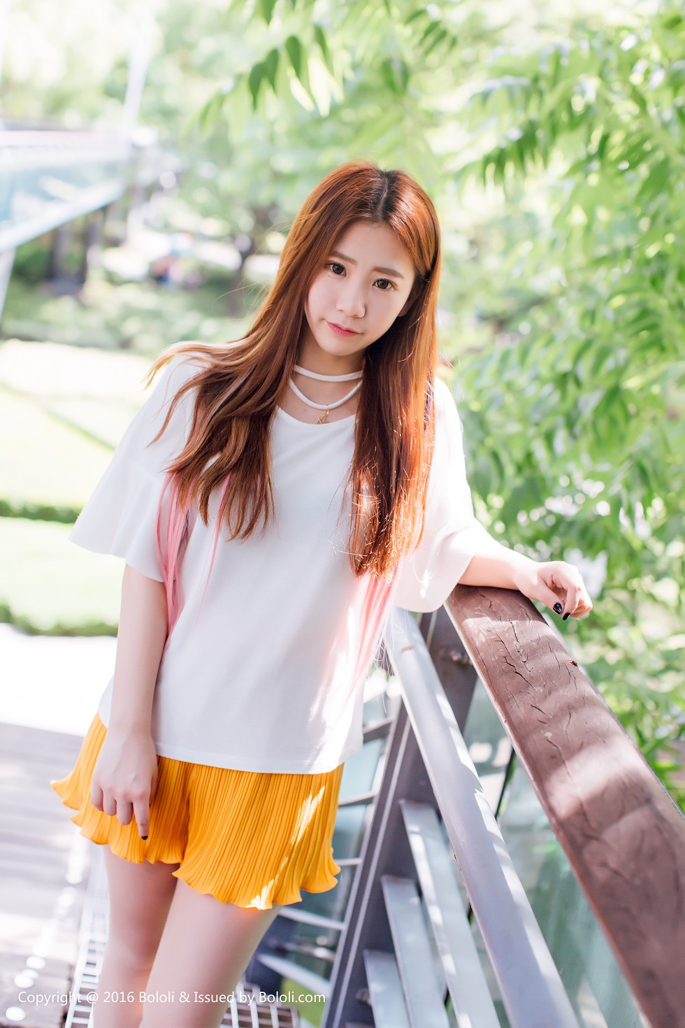 Jpxgyw.com_[Tukmo兔几盟]Vol.109_清纯嫩模董成丽游乐园里白色短袖衫配黄色短裙清爽迷人写真40P