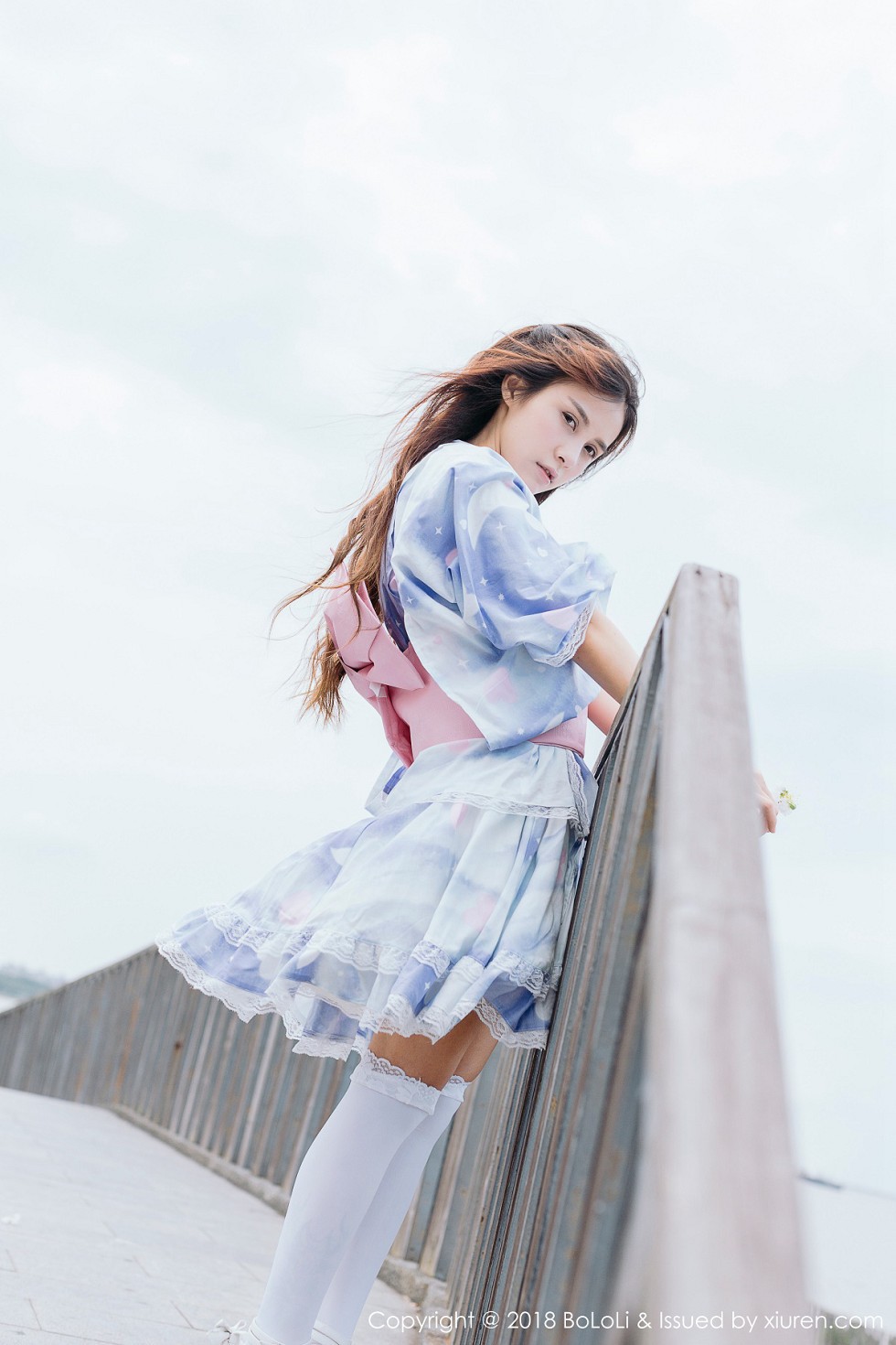 Jpxgyw.com_[Tukmo兔几盟]Vol.118_嫩模夏美酱户外日系百花裙配白丝袜清新迷人写真61P