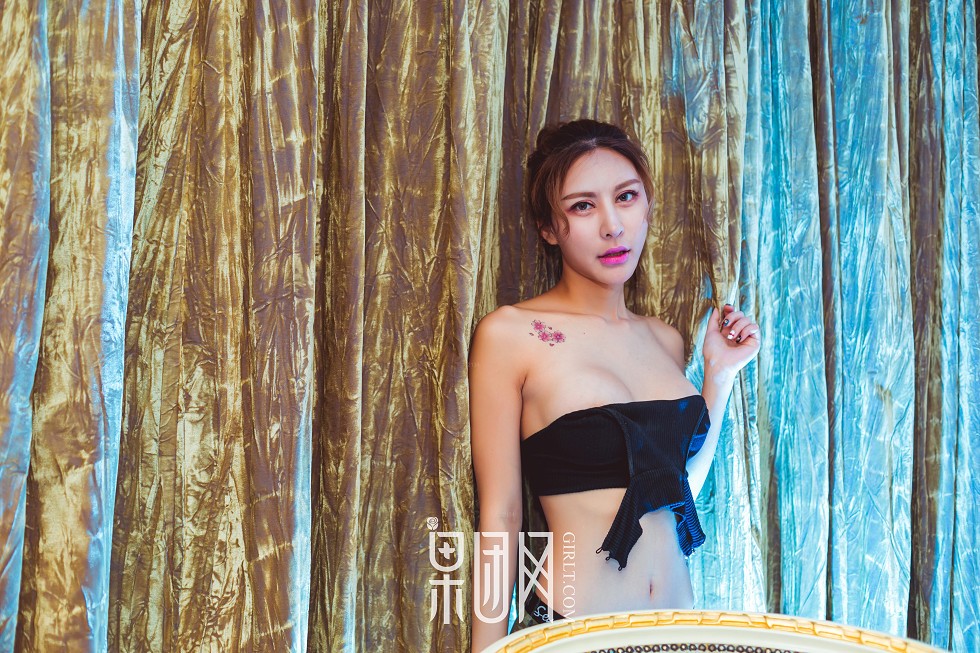 Jpxgyw.com_[GIRLT果团网]NO.146_嫩模美汐angela私房薄荷色蕾丝内衣秀完美身材诱惑写真36P