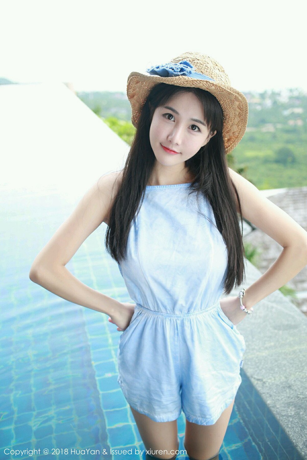 Jpxgyw.com_[HuaYan花の颜]Vol.057_嫩模小沫琳苏梅岛旅拍泳池里白色浴巾裹身秀豪乳诱惑写真40P