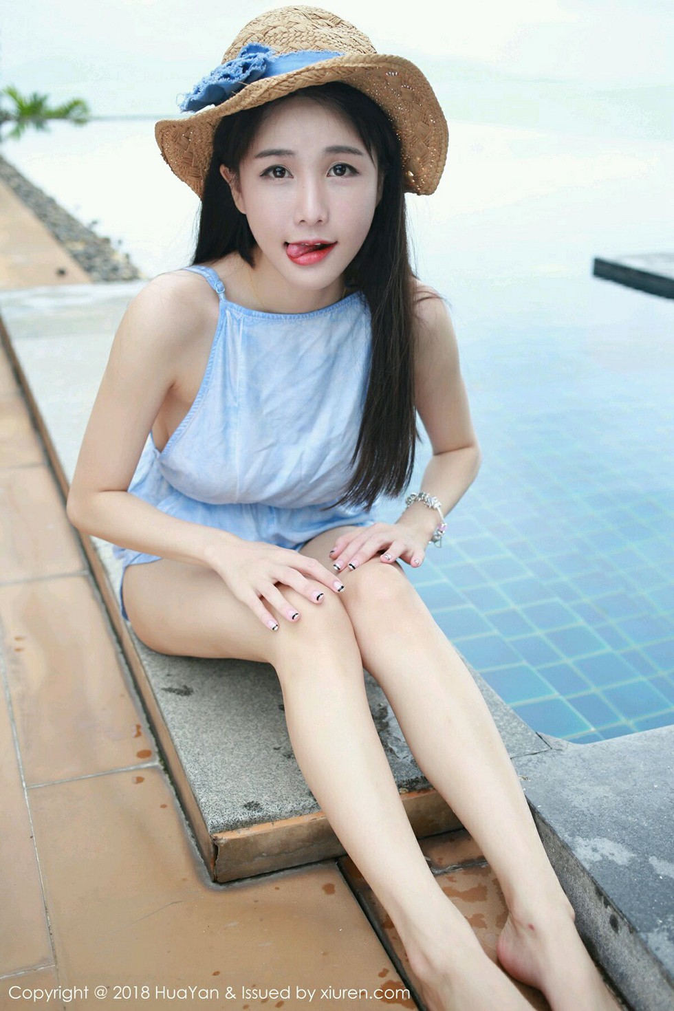 Jpxgyw.com_[HuaYan花の颜]Vol.057_嫩模小沫琳苏梅岛旅拍泳池里白色浴巾裹身秀豪乳诱惑写真40P