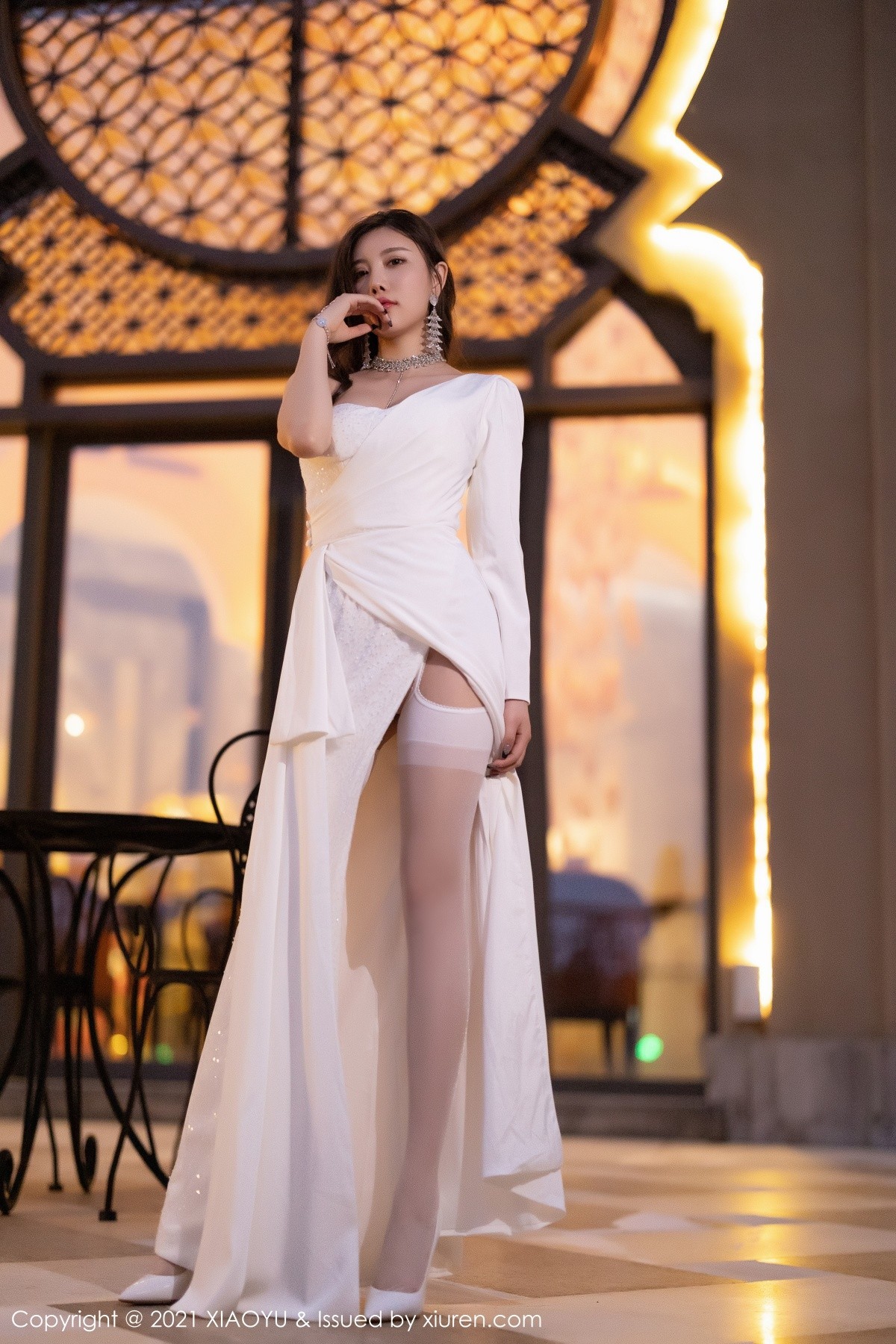 Jpxgyw.com_[XiaoYu画语界]Vol.663_女神杨晨晨sugar广西心愿旅拍私房白色蕾丝情趣内衣诱惑写真110P