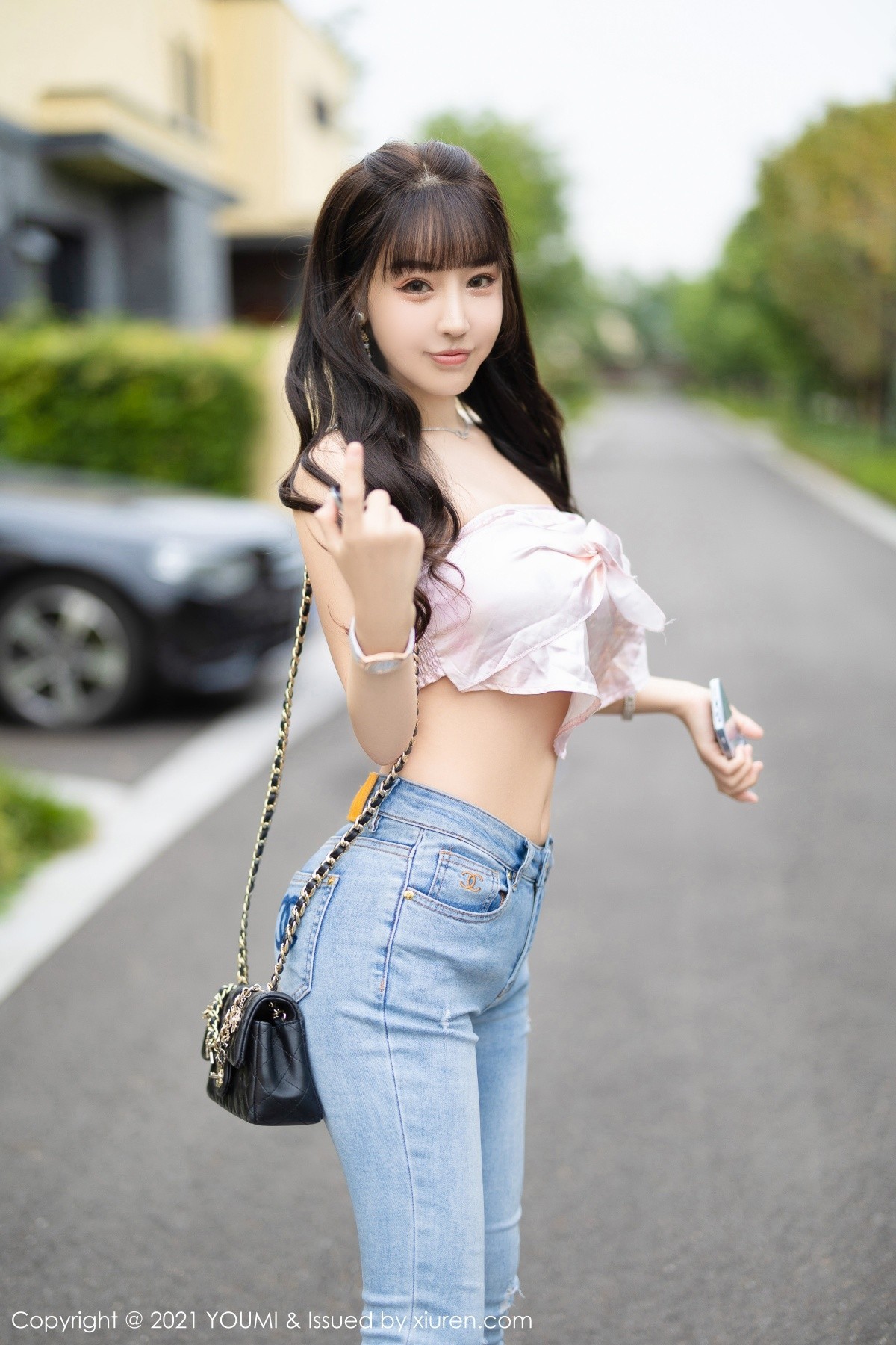 Jpxgyw.com_[YouMi尤蜜荟]Vol.725_女神朱可儿Flower成都旅拍户外车拍魅惑衣露傲人豪乳诱惑写真74P