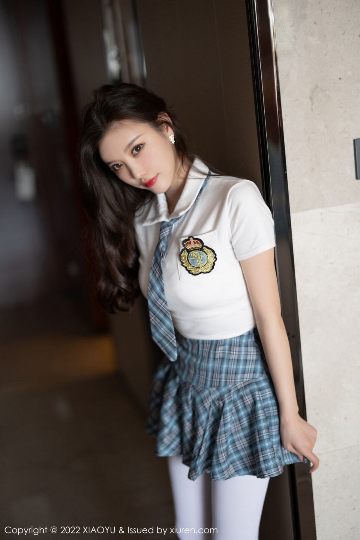 Jpxgyw.com_[XiaoYu画语界]Vol.692_女神杨晨晨sugar学生制服主题格子裙下超薄肉丝惹火诱惑写真108P