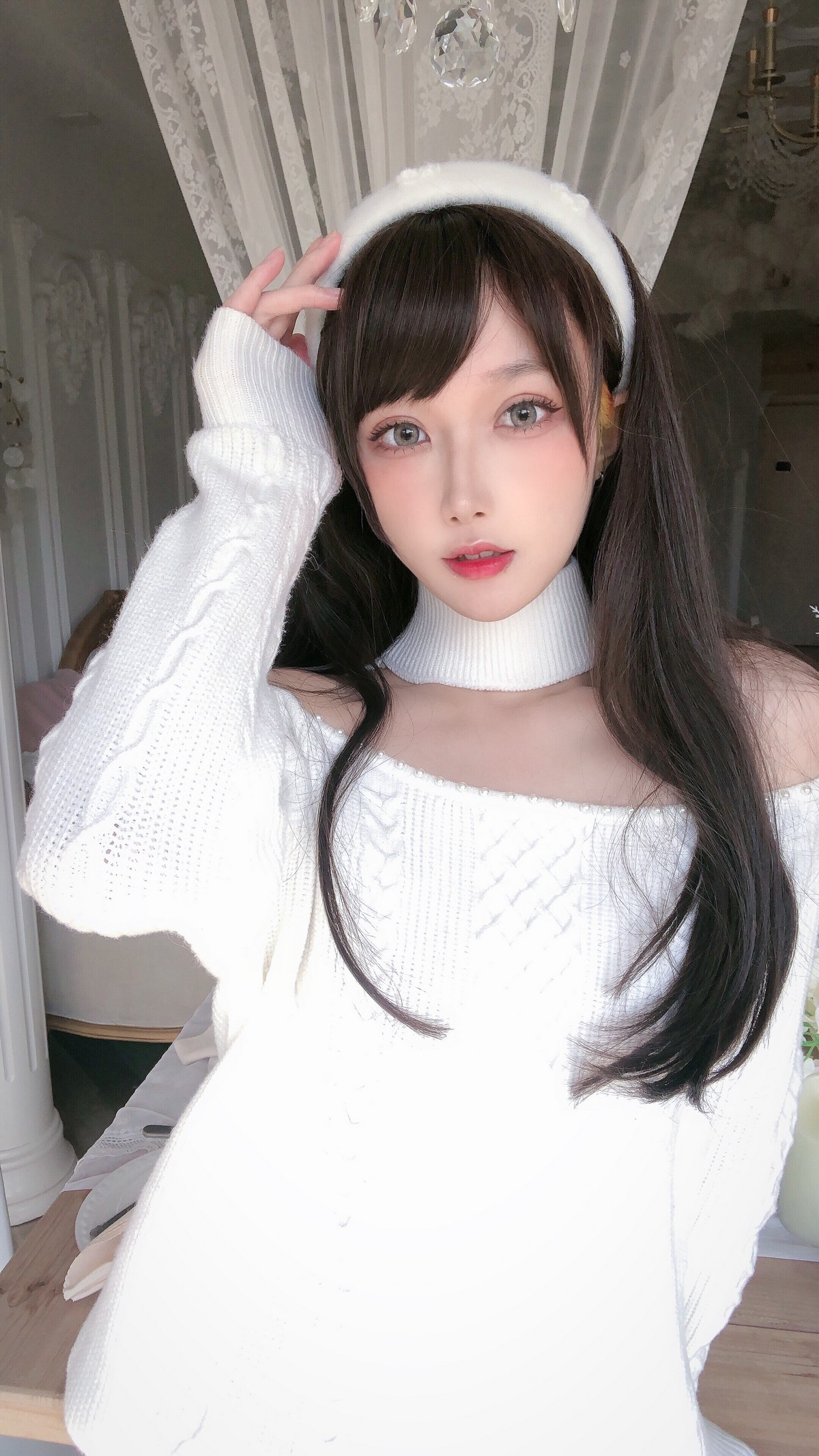 xgyw.top_动漫博主阿包也是兔娘纯欲女友主题私房性感牛仔短裤配肉丝吊袜秀翘臀诱惑写真34P