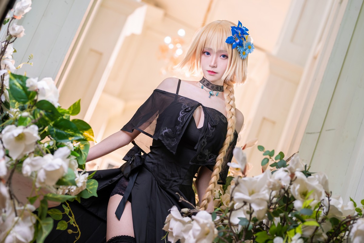 xgyw.top_Coser小姐姐青青子日常合集(二)主题私房白色毛衣 性感JK制服6套服饰诱惑写真105P
