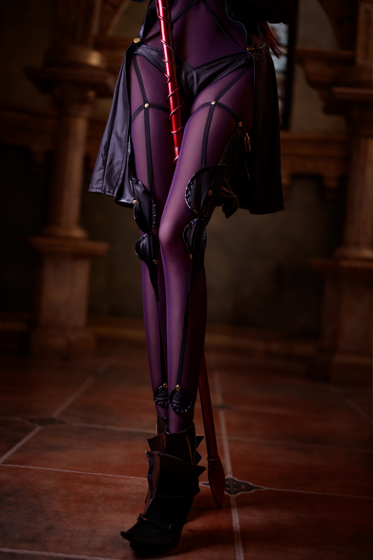 xgyw.top_Coser小姐姐青青子日常合集(二)主题私房白色毛衣 性感JK制服6套服饰诱惑写真105P