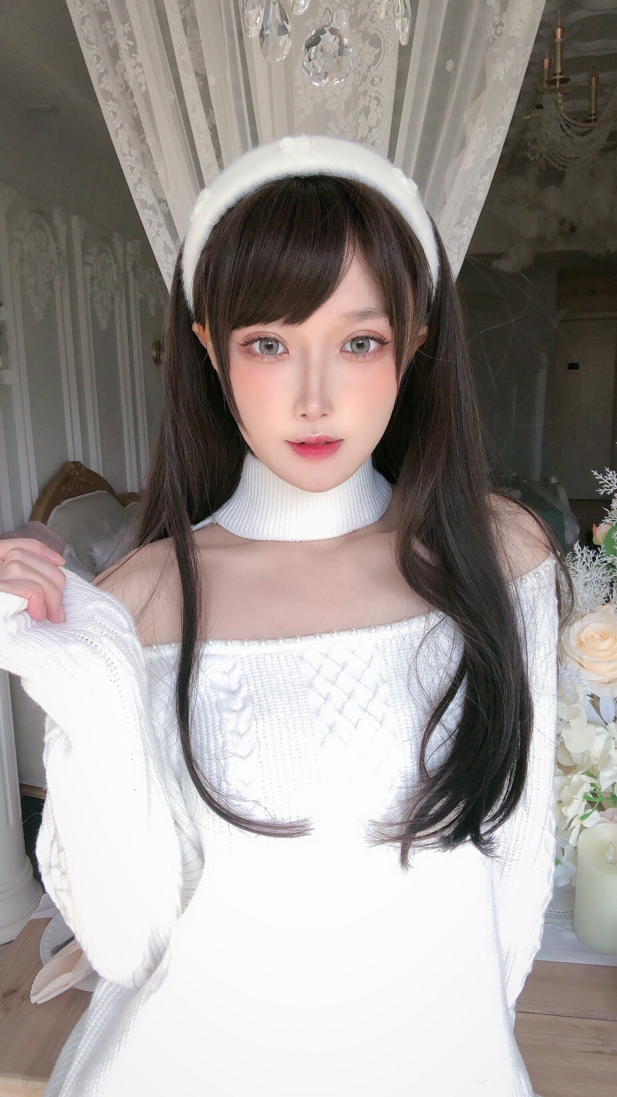 xgyw.top_动漫博主阿包也是兔娘纯欲女友主题私房性感牛仔短裤配肉丝吊袜秀翘臀诱惑写真34P