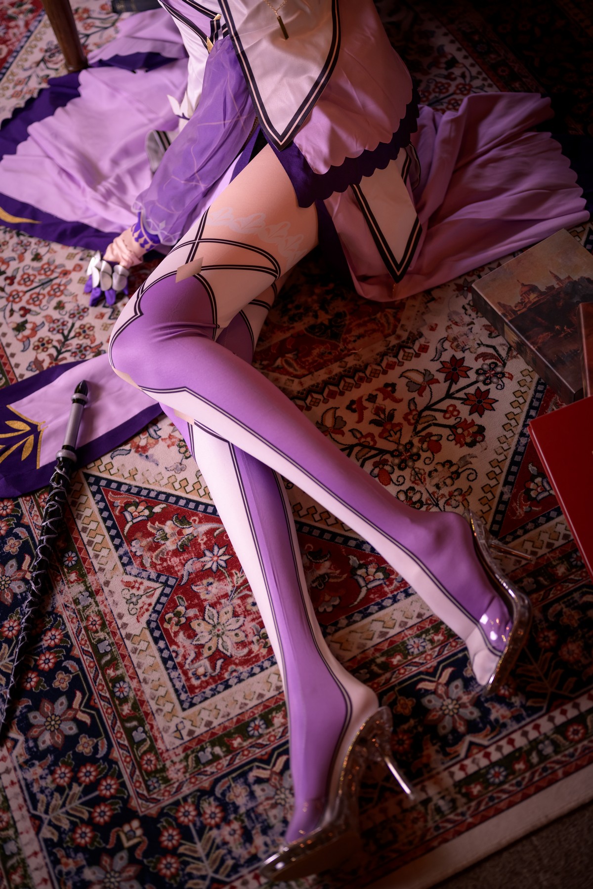 xgyw.top_Coser小姐姐青青子日常合集(二)主题私房白色毛衣 性感JK制服6套服饰诱惑写真105P