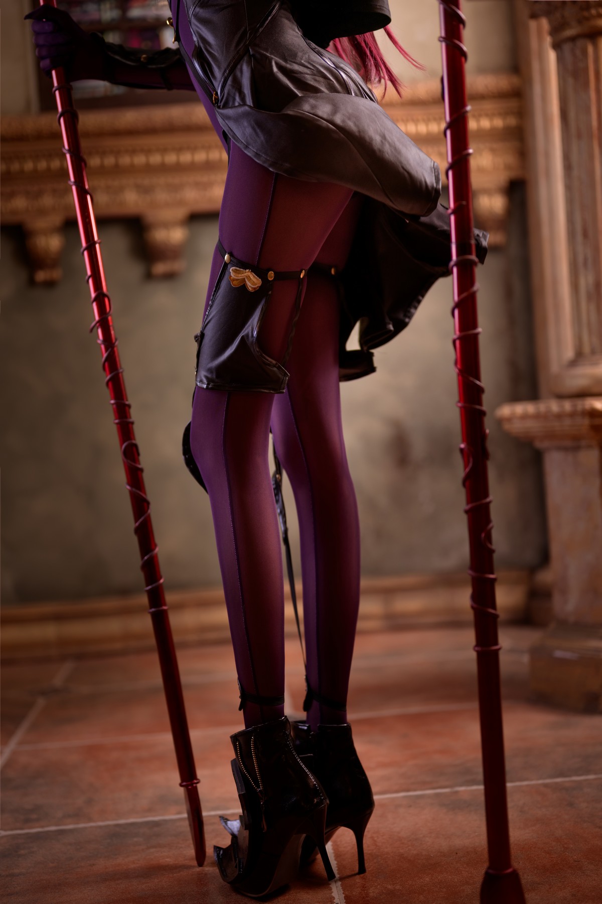 xgyw.top_Coser小姐姐青青子日常合集(二)主题私房白色毛衣 性感JK制服6套服饰诱惑写真105P