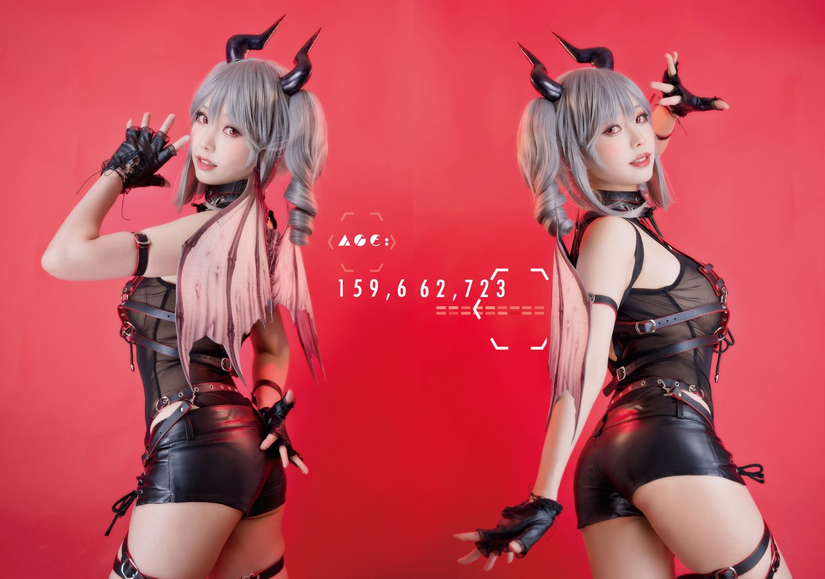 xgyw.top_台湾妹子Ely原创恶魔Original Devil主题私房性感黑色薄纱服饰配蕾丝袜诱惑写真27P