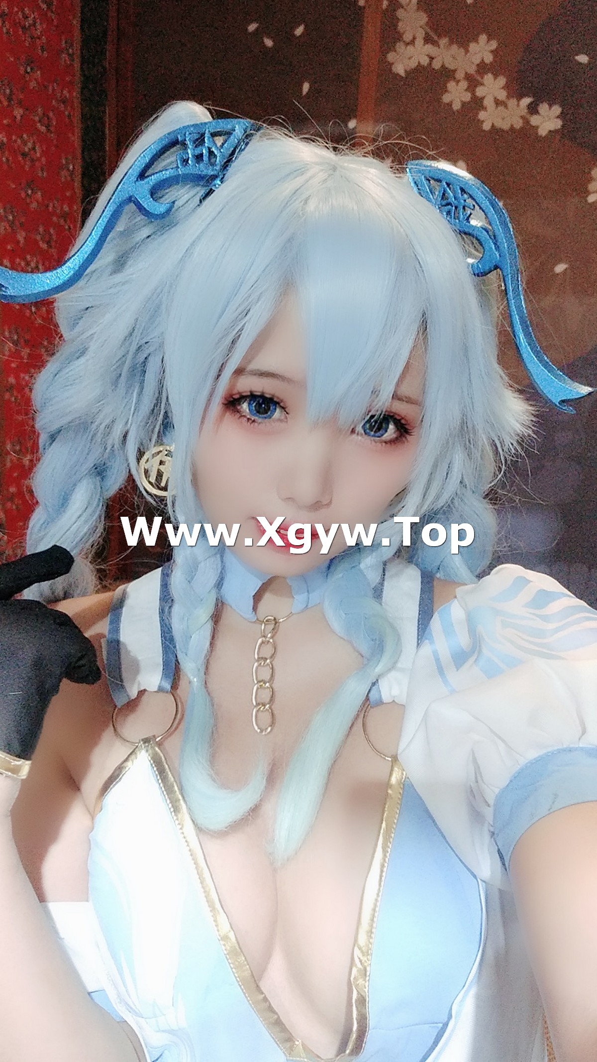 xgyw.top_网络美女墨玉-M-Pa15Cos主题私房性感深V高叉连体衣秀完美身材撩人诱惑写真56P
