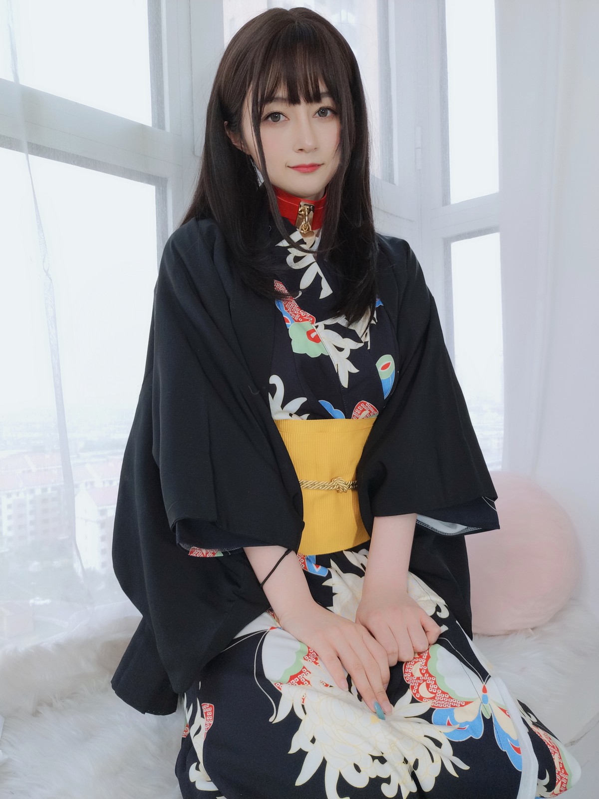 xgyw.top_Coser小姐姐白银和服下的秘密主题私房性感和服半撩露情趣内裤撩人诱惑写真64P