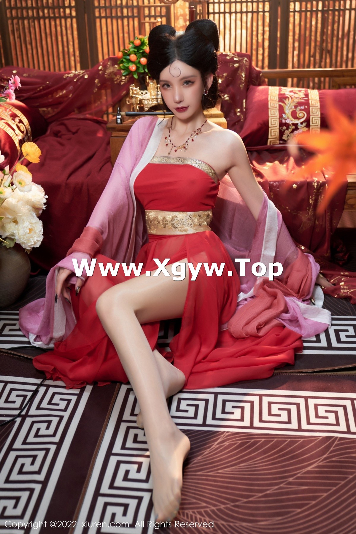 xgyw.top_XiuRen第4575期_女神周于希Sally三亚旅拍妲己角色扮演古装服饰性感迷人写真74P