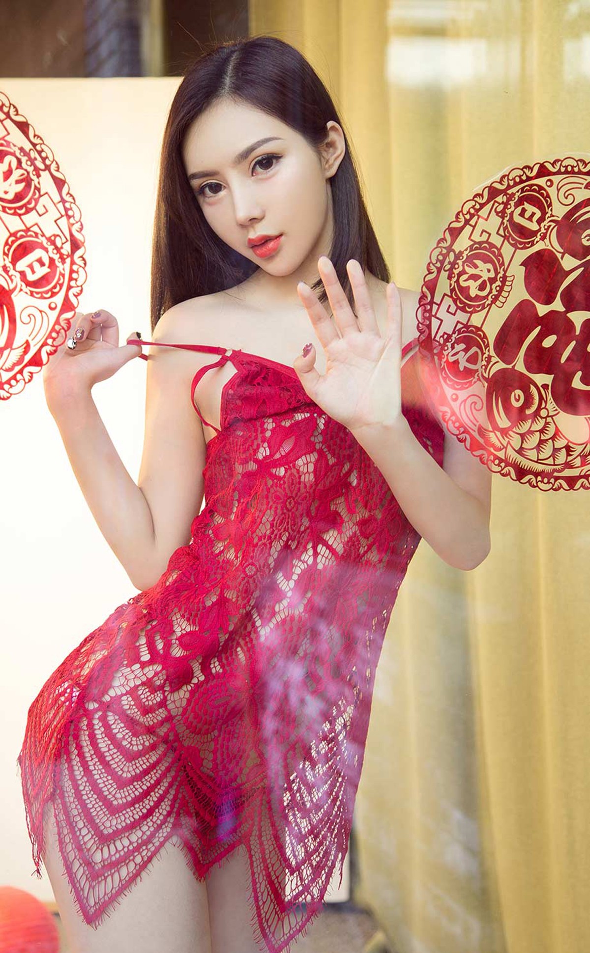 xgyw.top_[Ugirls爱尤物]No.2269_尤果合集喜上媚梢主题萌琪琪等七大美女喜庆红色服饰写真35P