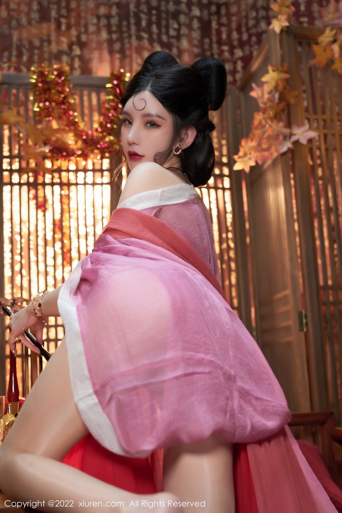 xgyw.top_XiuRen第4575期_女神周于希Sally三亚旅拍妲己角色扮演古装服饰性感迷人写真74P