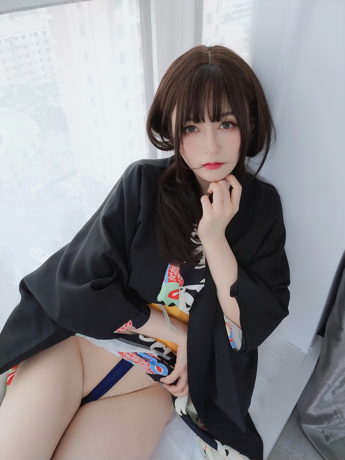 xgyw.top_Coser小姐姐白银和服下的秘密主题私房性感和服半撩露情趣内裤撩人诱惑写真64P