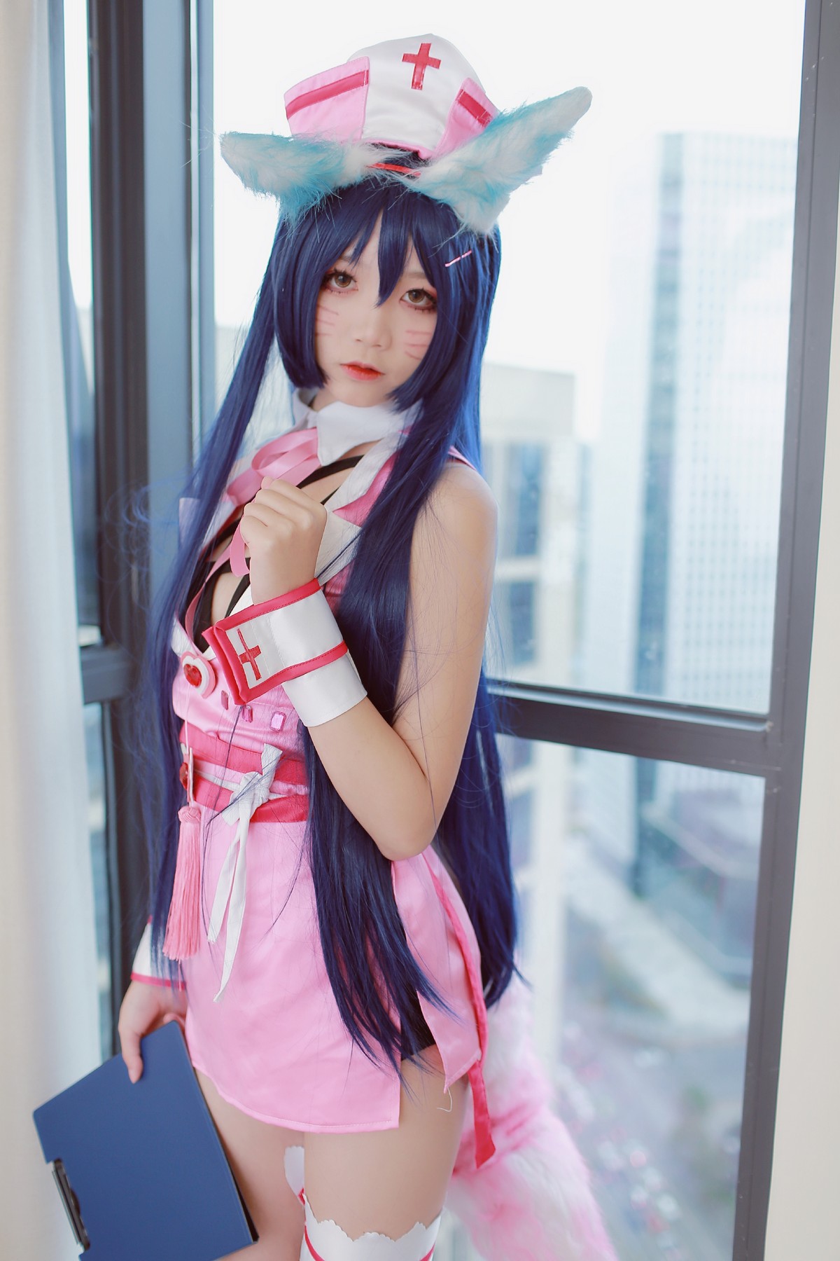 xgyw.top_清纯少女五更百鬼阿狸护士服主题私房性感护士装配白丝腿袜秀美腿诱惑写真37P